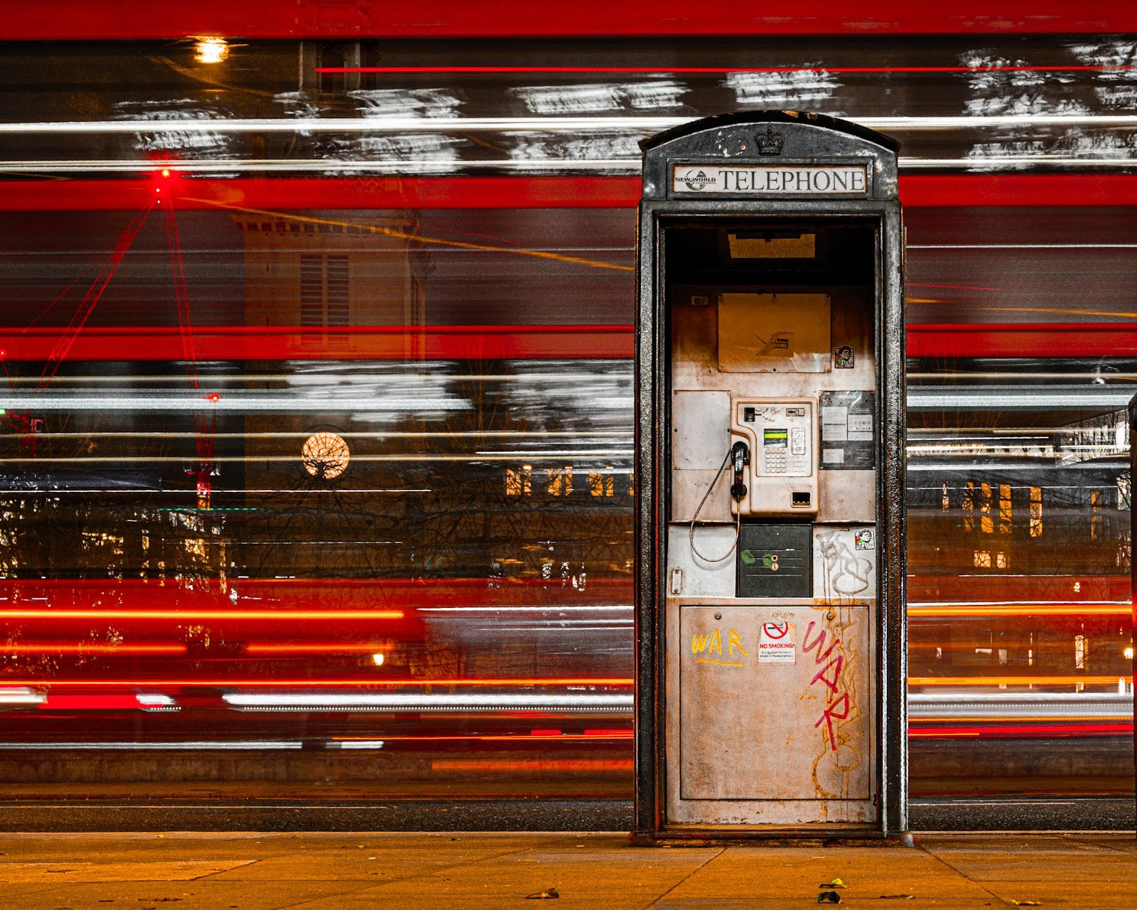Black Phonebox and Passing Bus by Tim Tate.jpg