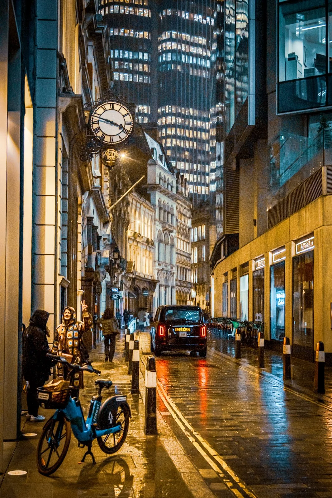 City of London street in the Evening by Tim Tate.jpg
