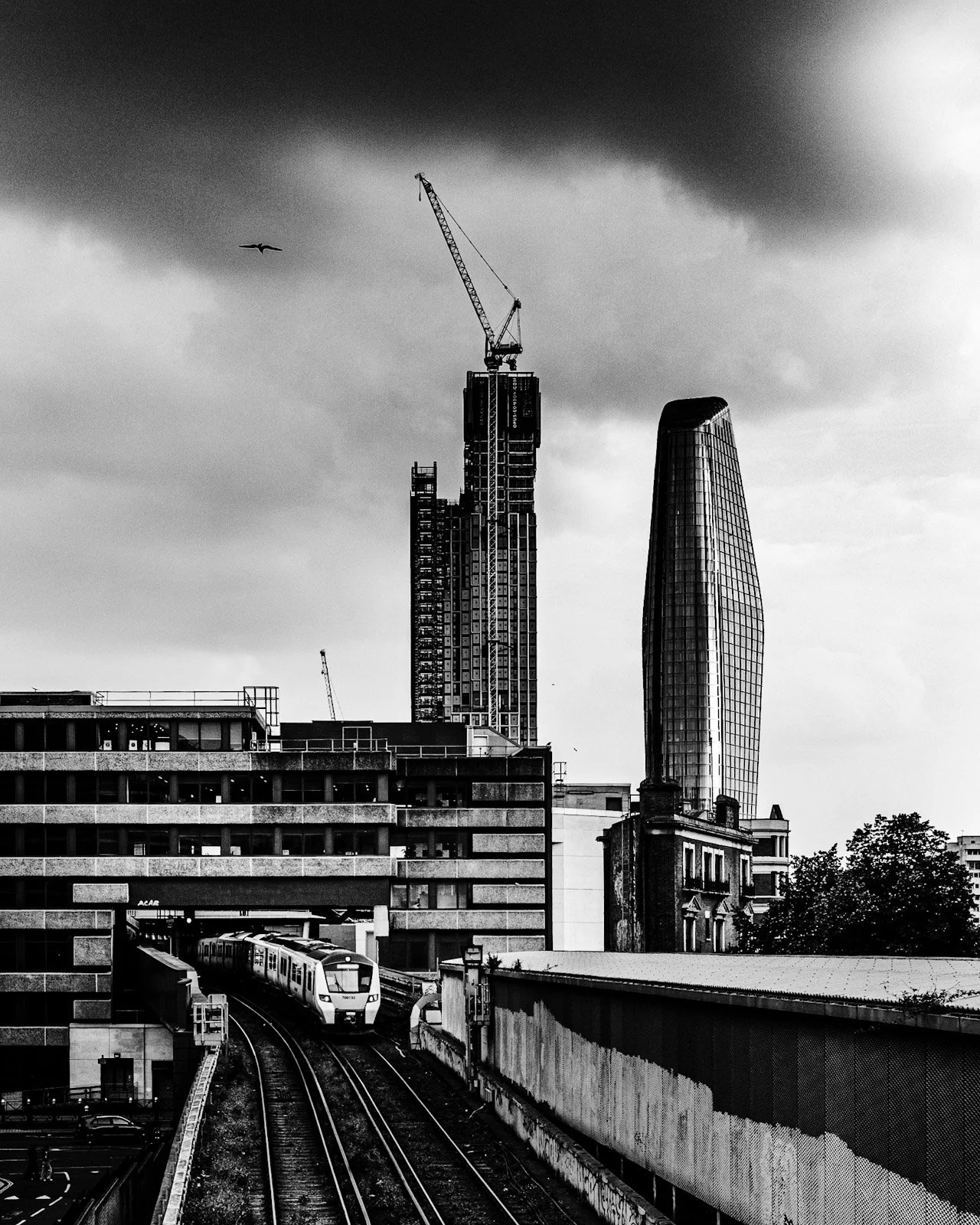 Blackfriars to City Thameslink London railway view by Tim Tate.jpg