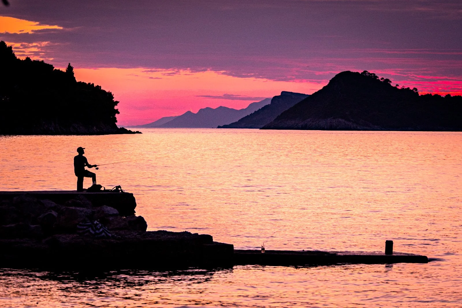 lopud fishing at sunset by TIM TATE-1.jpg