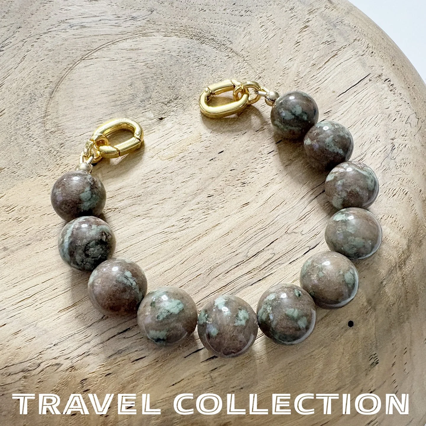 Australia – Nundurite Gemstone Bead Strand