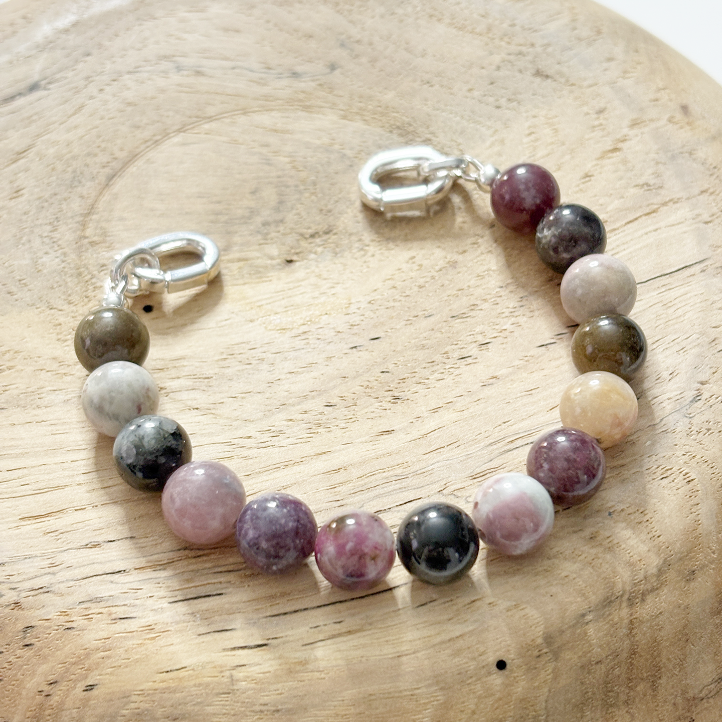 Tourmaline Gemstone Bead Strand