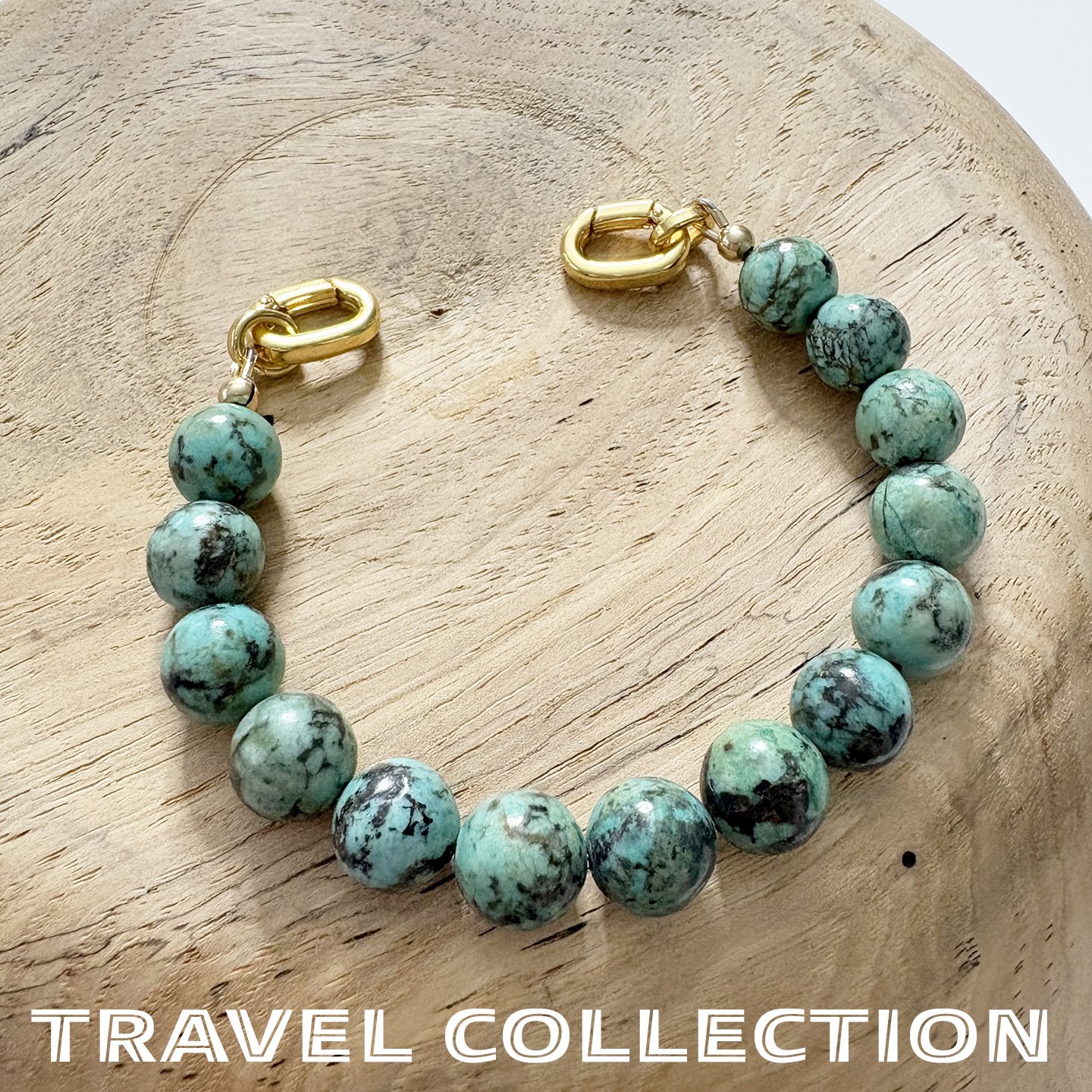 Africa – African Turquoise Gemstone Bead Strand
