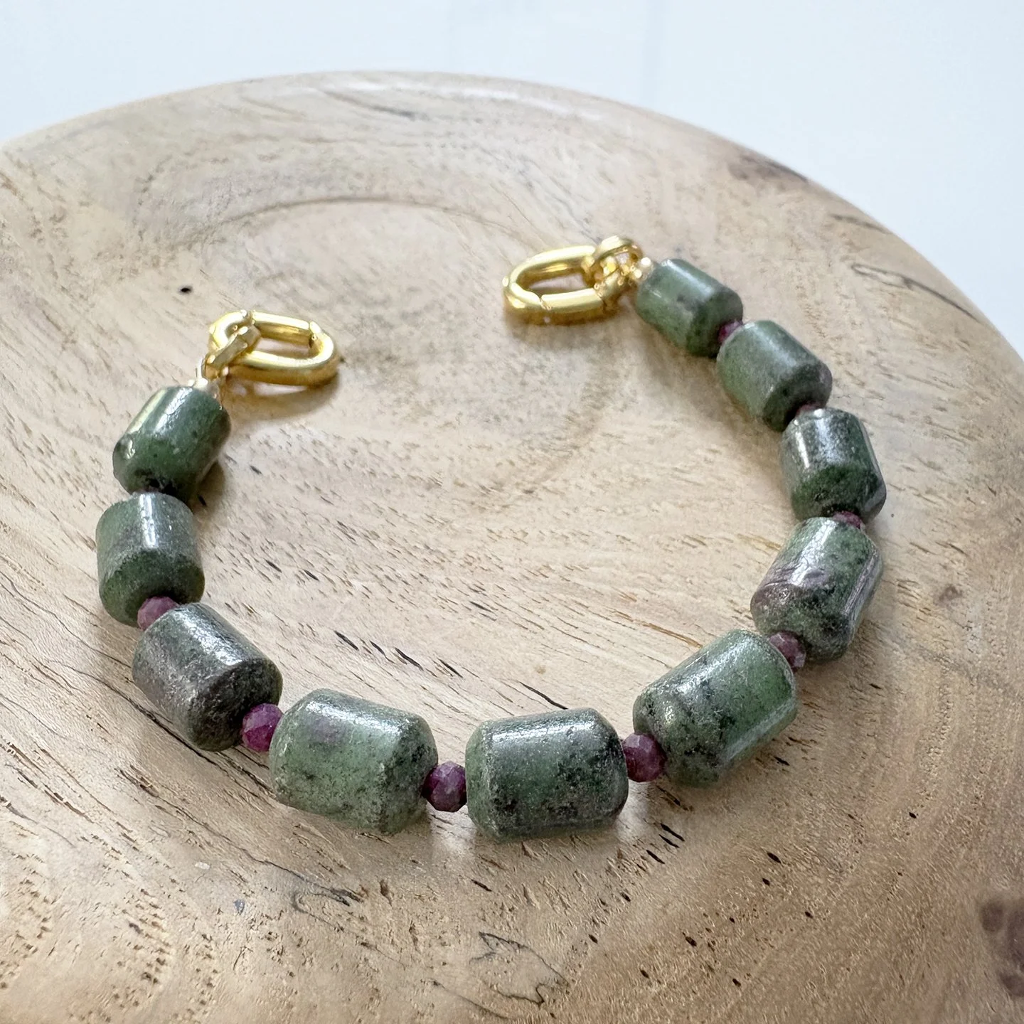 76 Ruby zoisite & ruby 8in.jpg