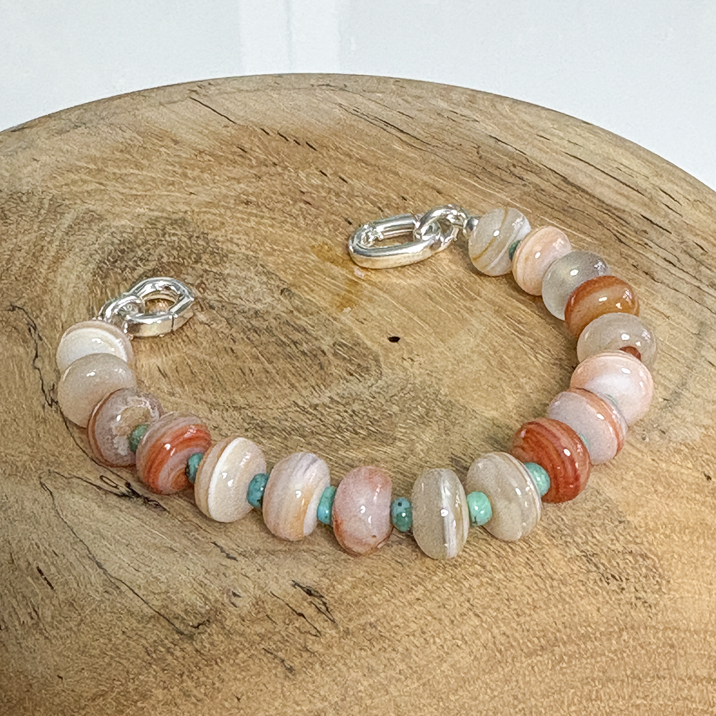 51 Red Sardonyx & Chinese Turquoise 8in.png