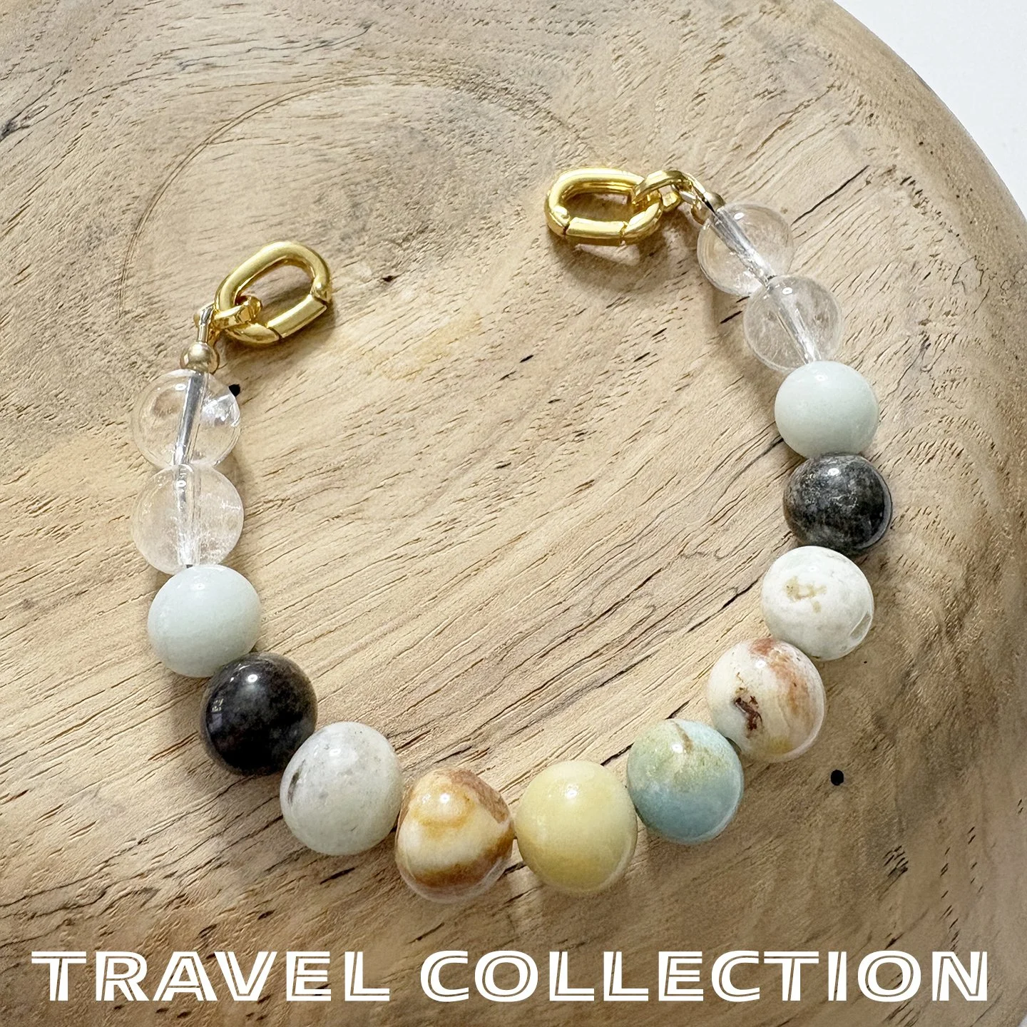 153 South America Brazilian amazonite and rock crystal quartz 8in tc.jpg