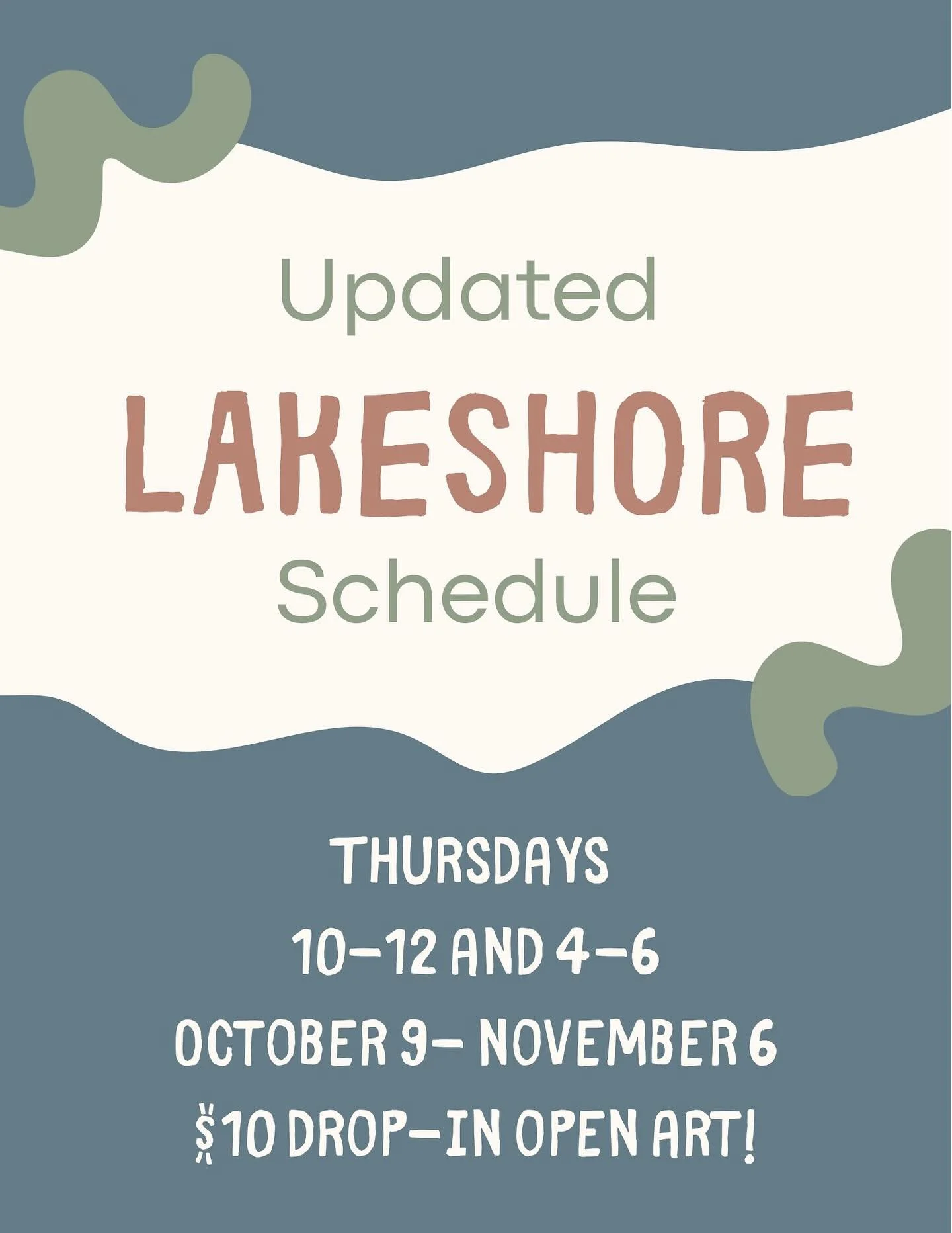 This soft launch week has given us so much insight thanks to your feedback. 💛 Parents have shared what works best for their schedules, and we&rsquo;re listening.

Starting next week, we&rsquo;ll be offering one morning and one afternoon class at Lak
