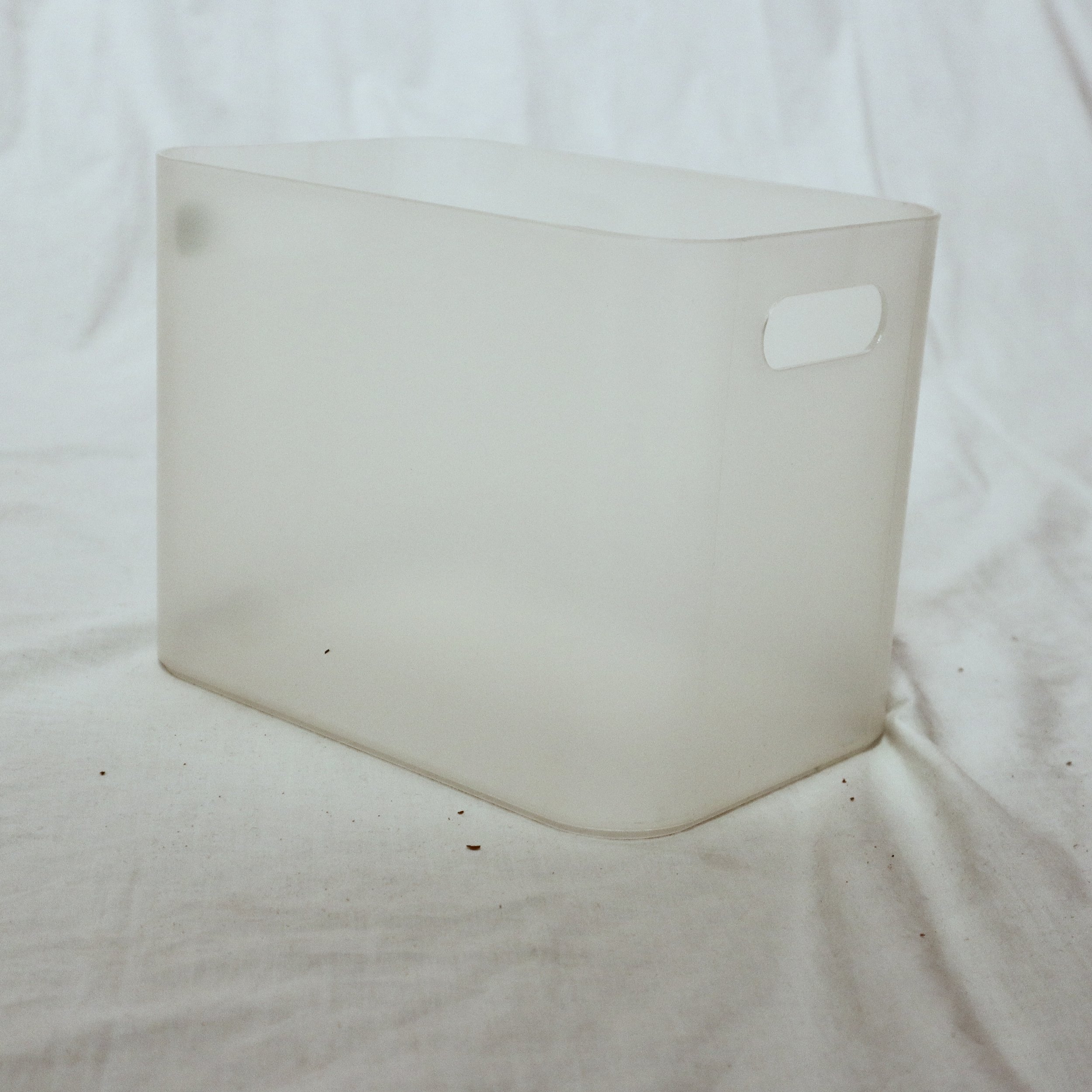 Clear Plastic Storage Bin