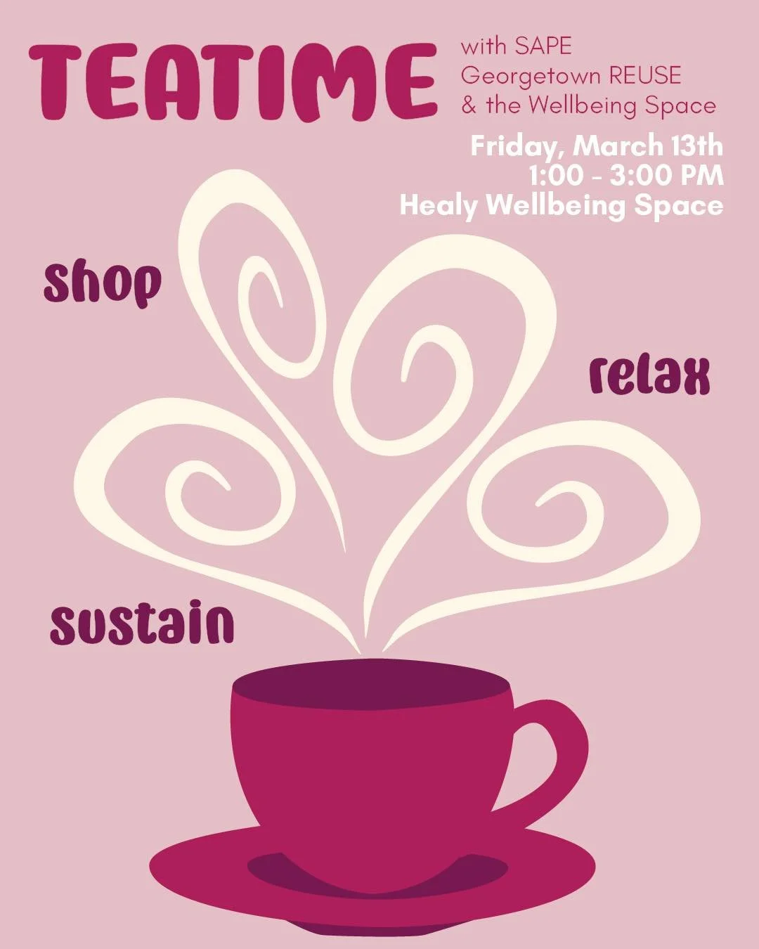 Come unwind and relax at our sale in the Healy Wellbeing Space this Friday. 🍵👚👖