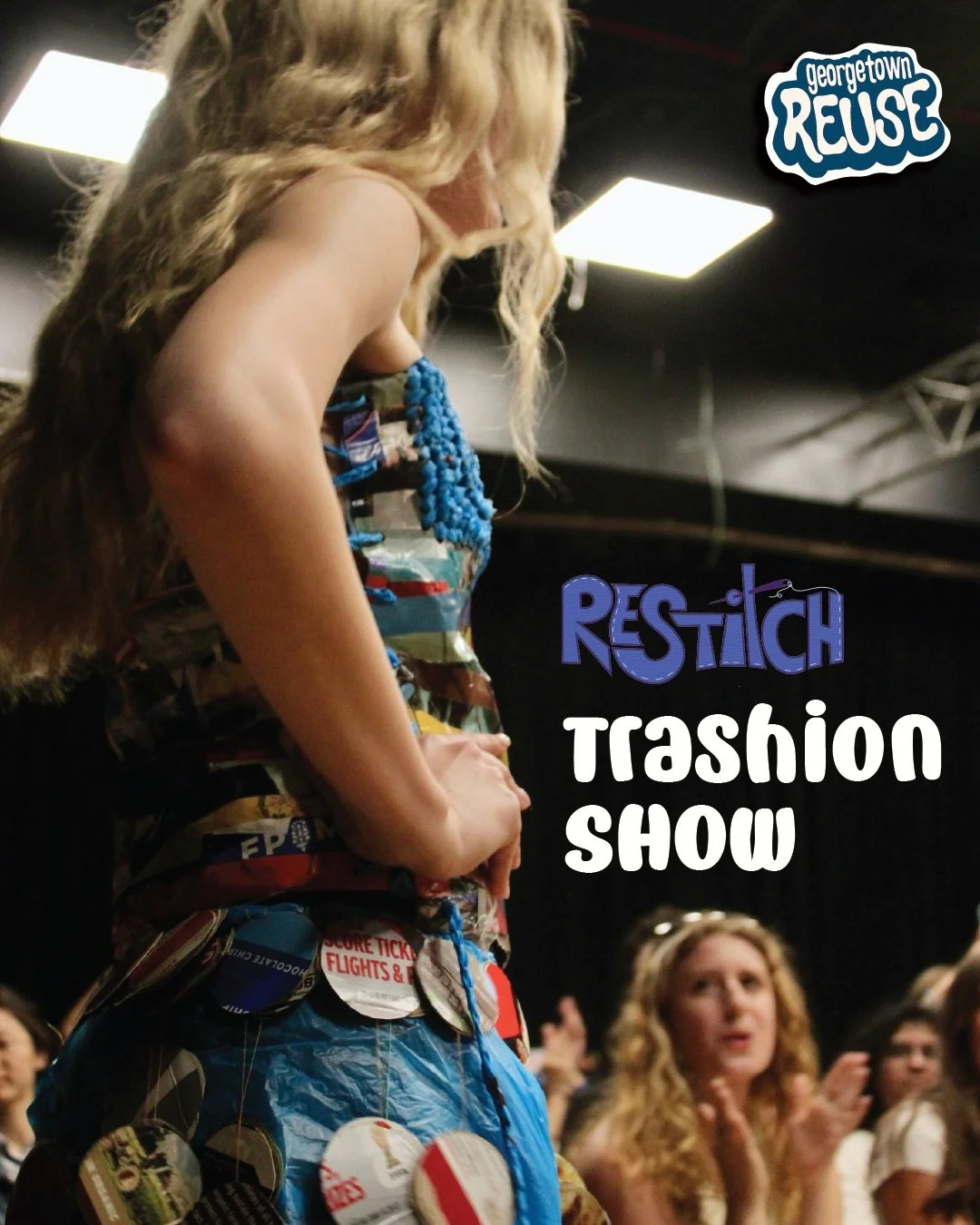 Swipe for a recap of last weekend&rsquo;s Trashion Show! 🪡♻️

Congratulations to ReStitch and all of the incredible student designers, and thank you to Georgetown GREEN, Added to the File, Earth Commons, and our amazing judges for making this event 