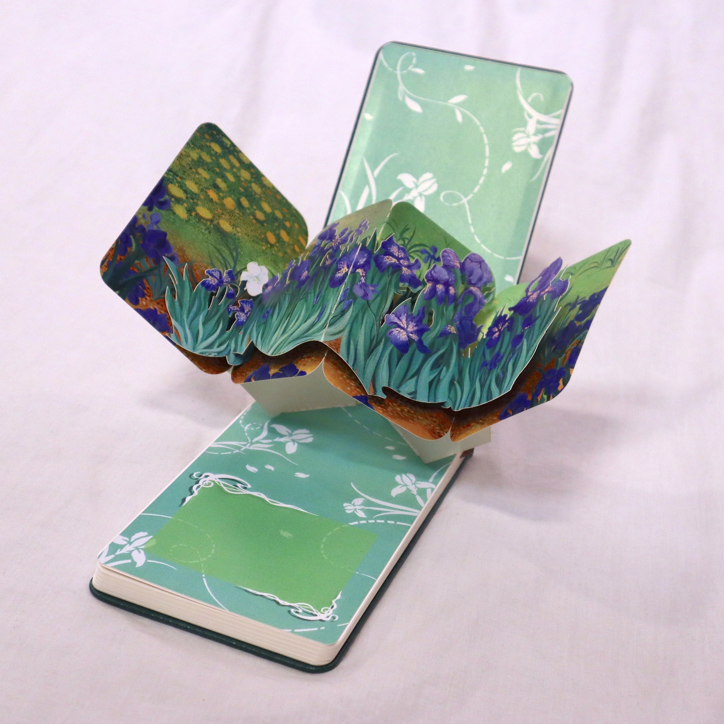 Wilderness, floral, fairy pop up notebook.jpeg