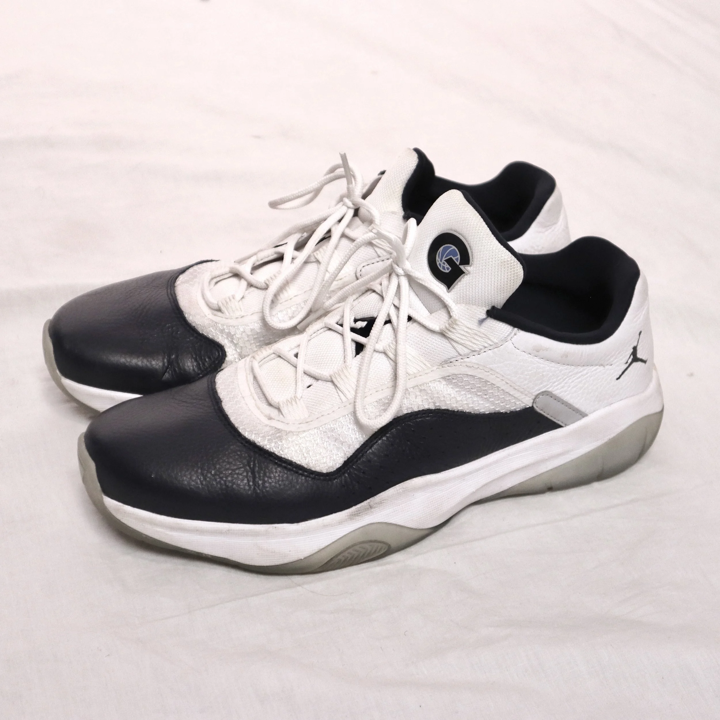 Nike Jordan x Georgetown Blue and White Sneakers
