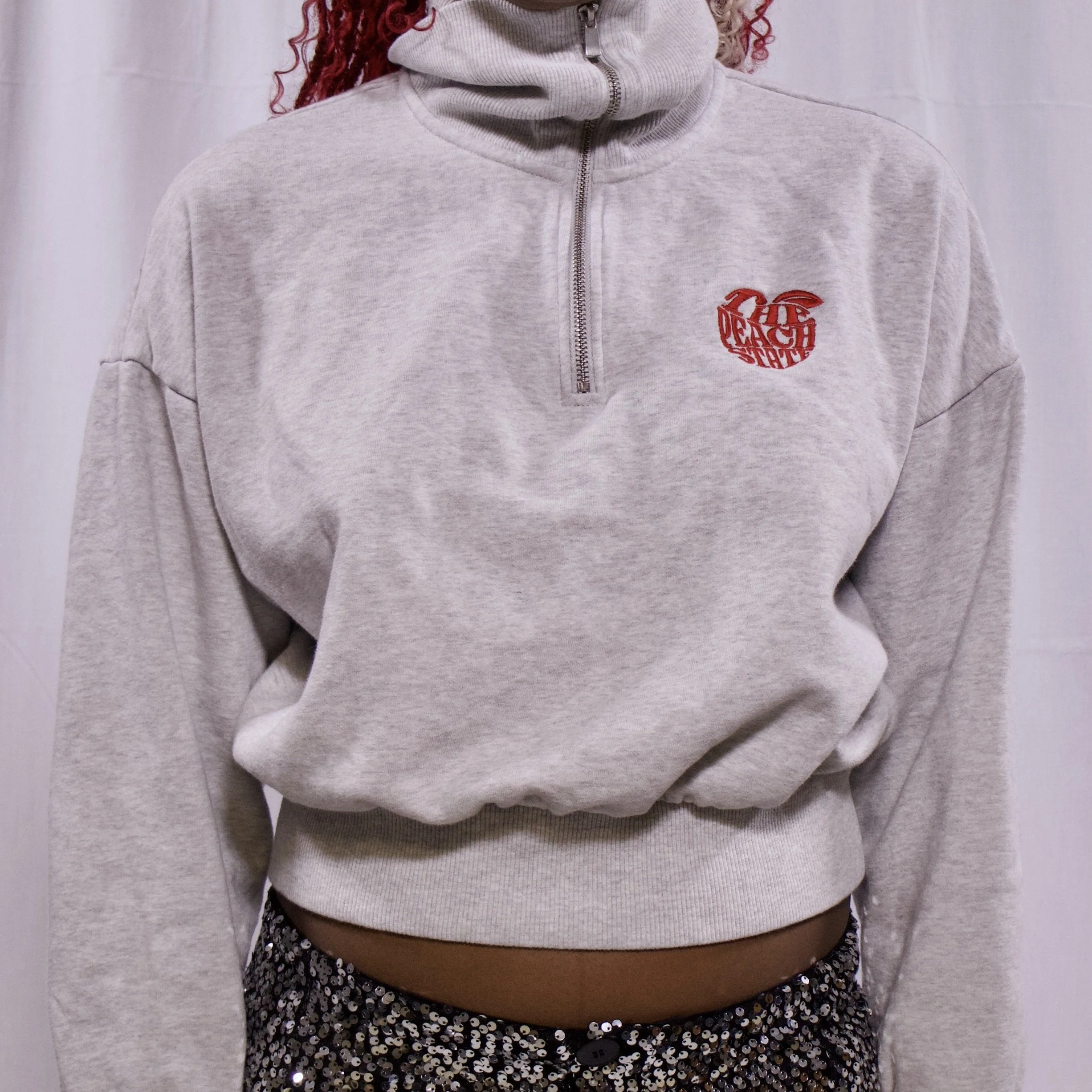SPAO women_s sweatshirt, The Peach State embroidery.jpeg.jpeg