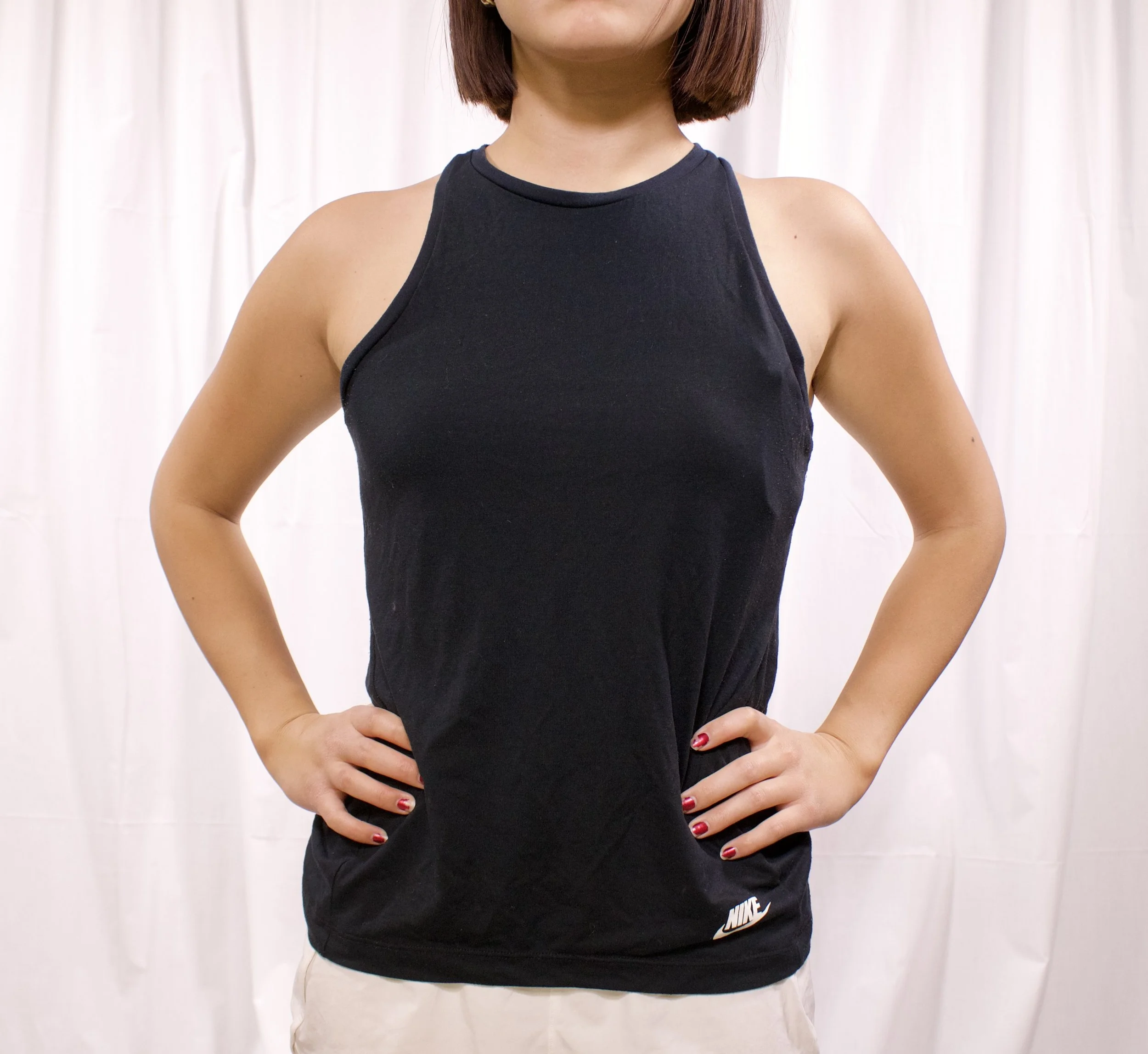 Nike Black Cotton Tank.jpeg
