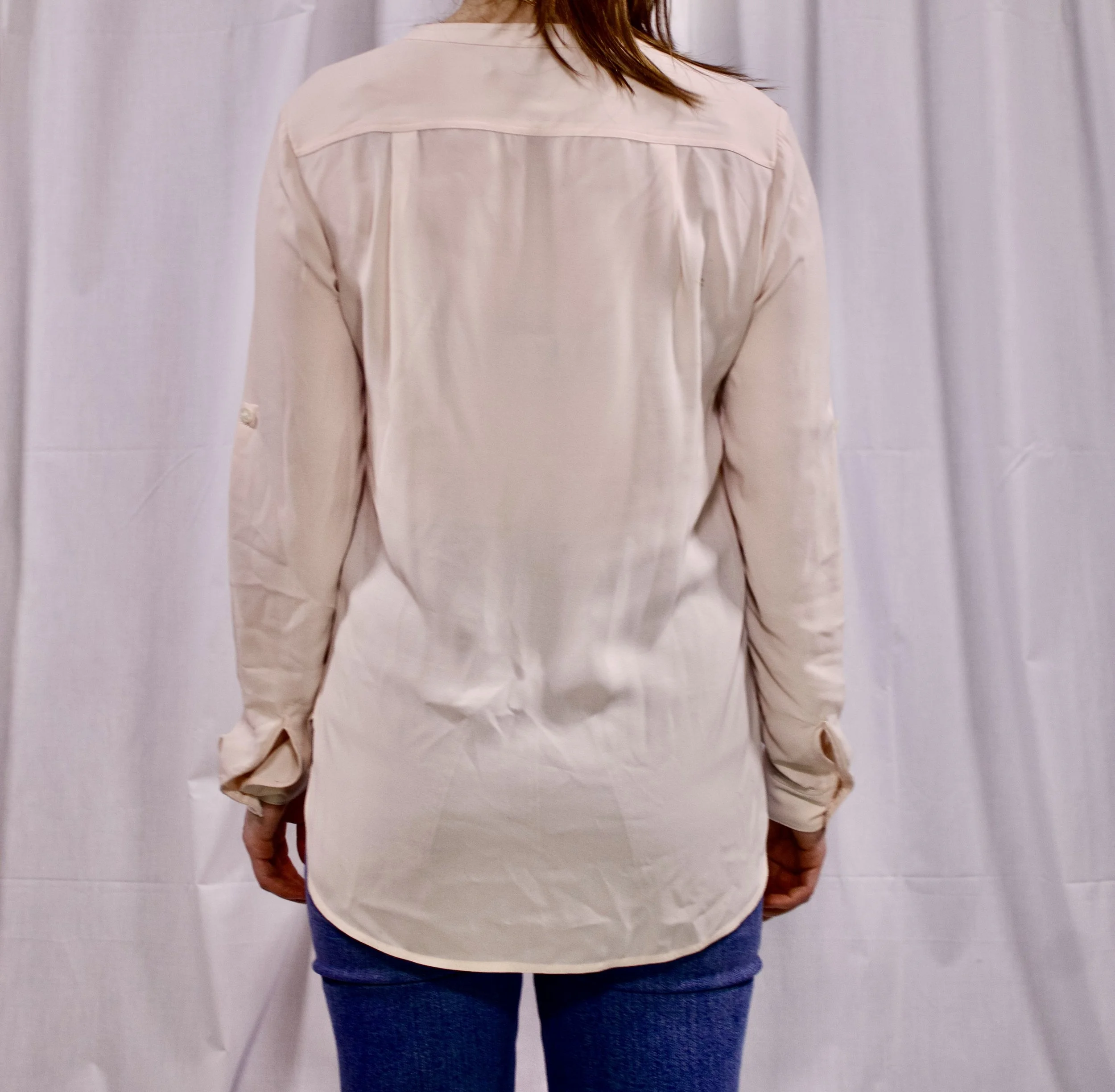 Banana Republic Pink Blouse (3).jpeg