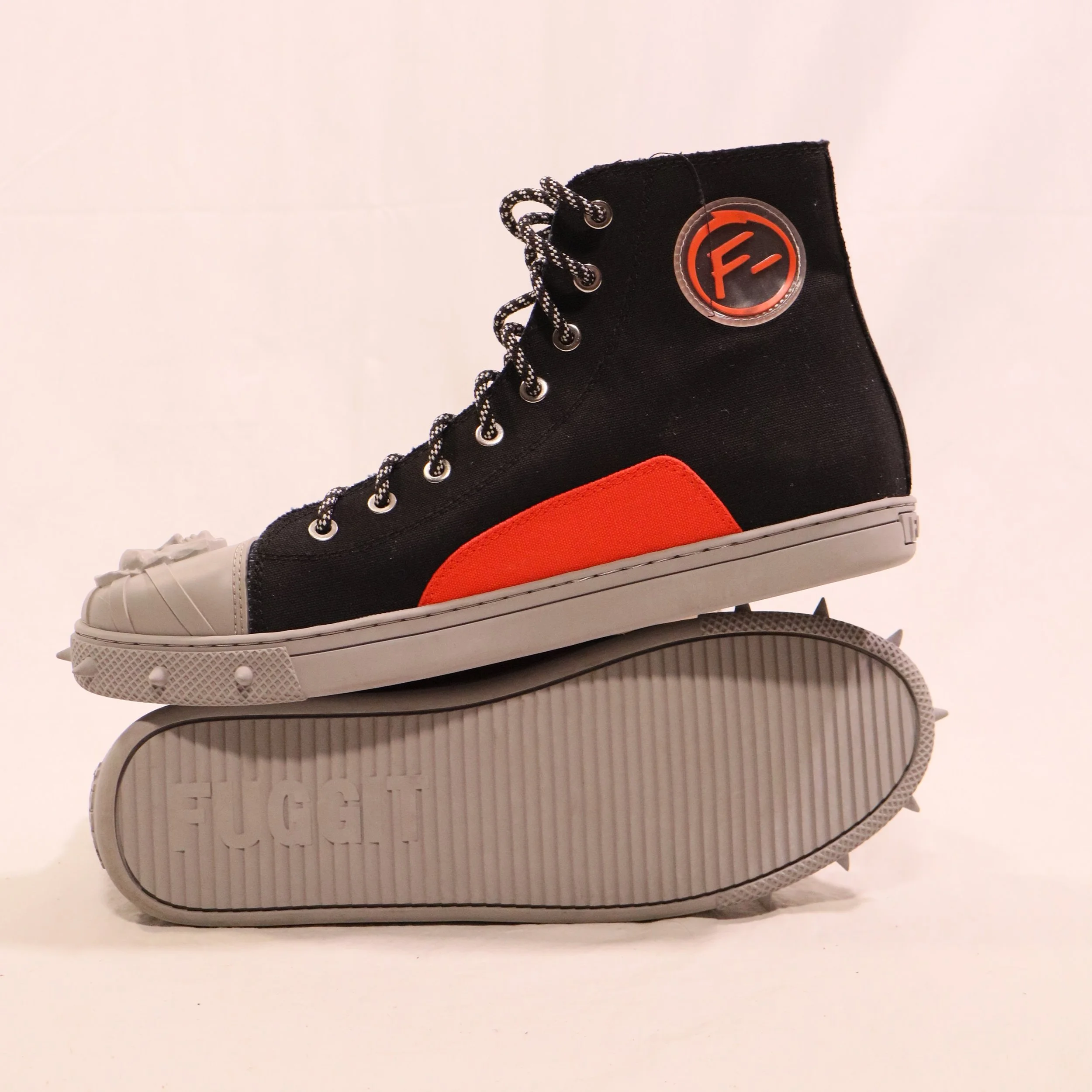 Fuggit Statue of Liberty Black and Red High Tops 1.jpg