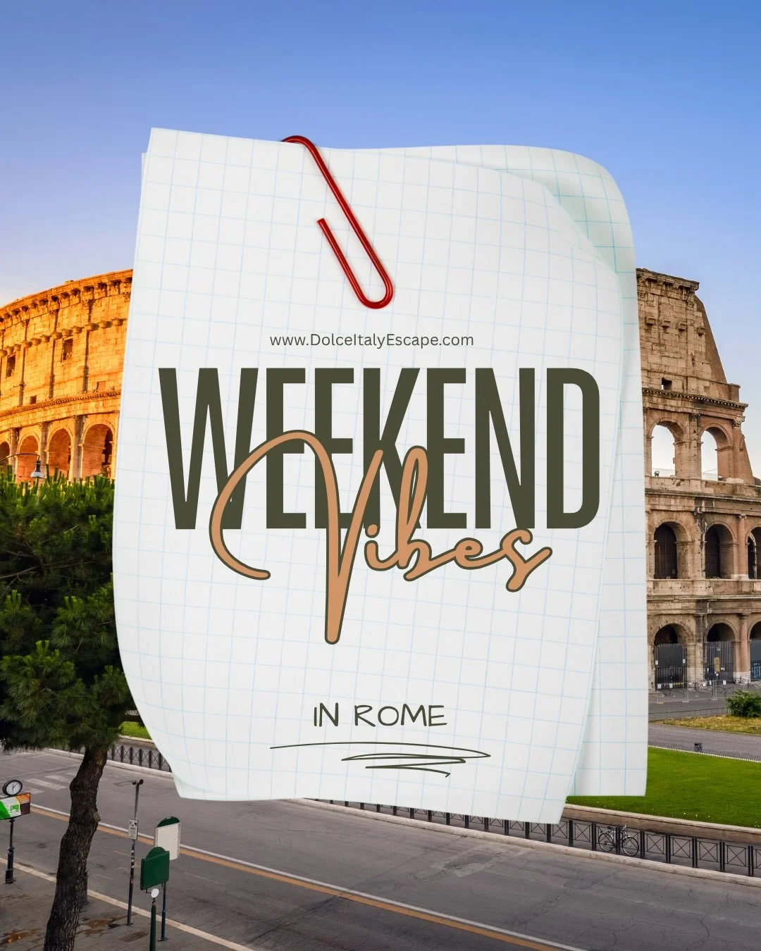 A weekend in Rome 🇮🇹✨

Planning a short trip to Rome or simply looking for inspiration for your next Italian getaway?

If you&rsquo;ve never been to Rome, or want to make sure you don&rsquo;t miss the city&rsquo;s most iconic and beautiful spots, h