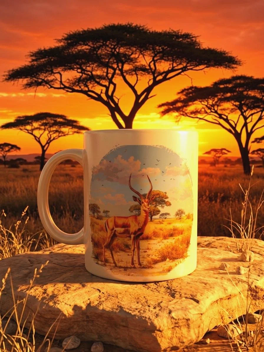 Bushveld Springbok|11oz Ceramic Coffee Mug