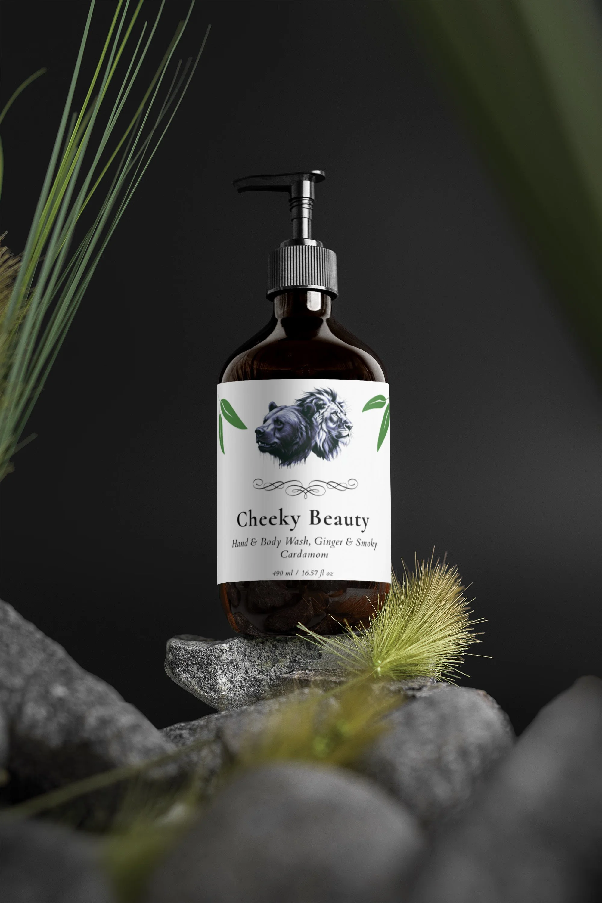 Hand & Body Wash, Ginger & Smoky Cardamom