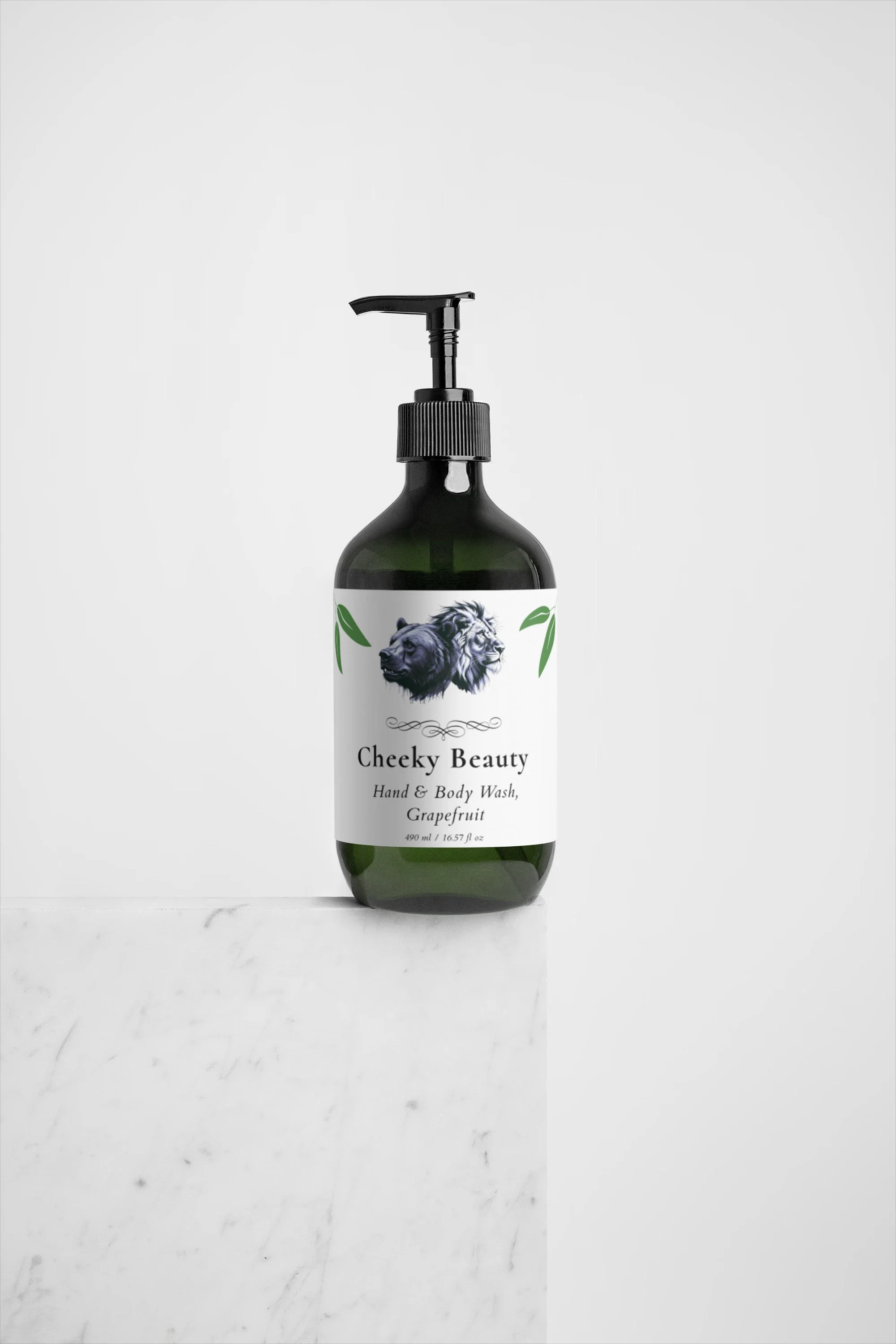 Hand & Body Wash, Grapefruit|490ml|Green Bottle