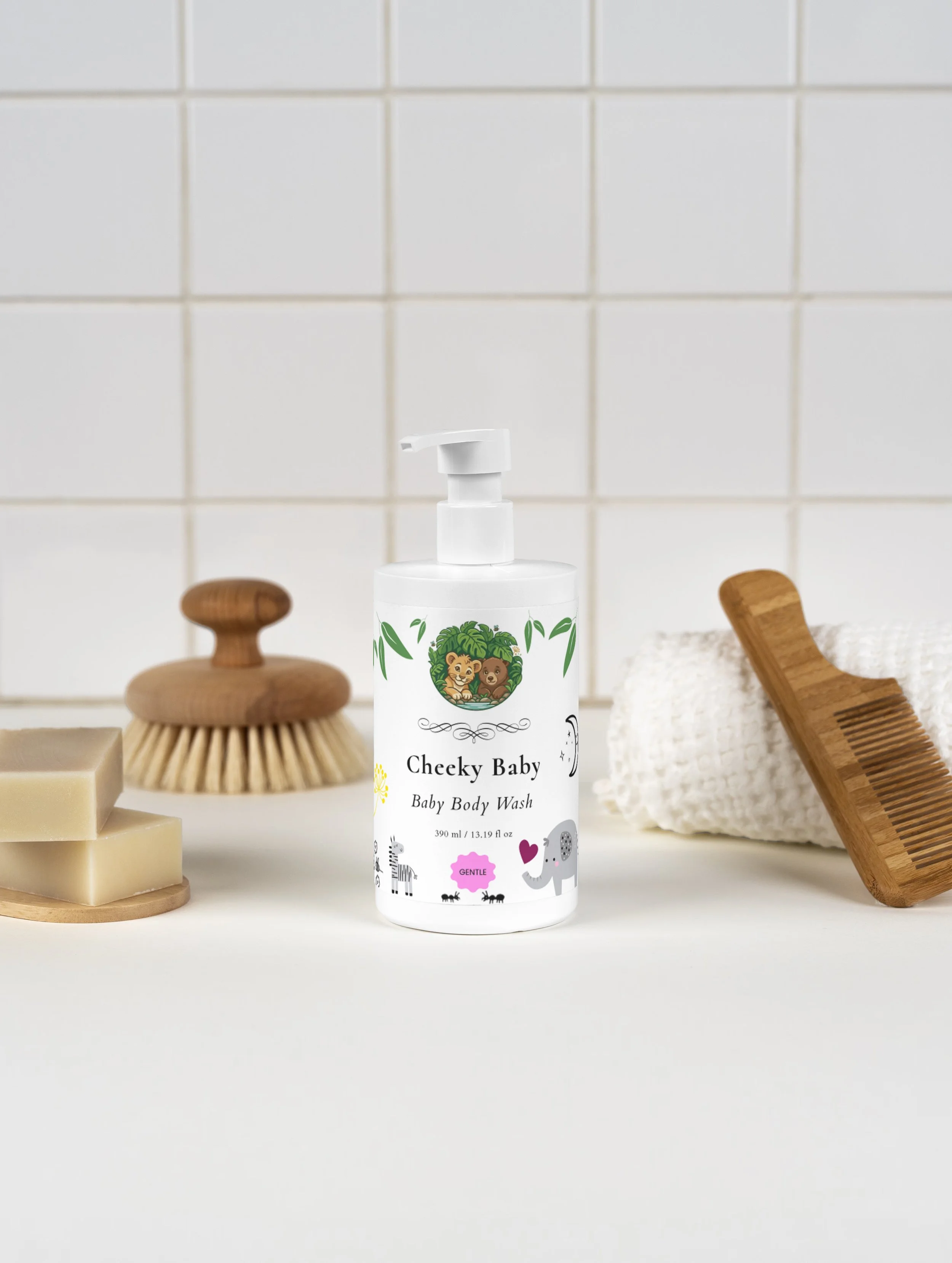 Gentle Organic Baby Body Wash|390 ml