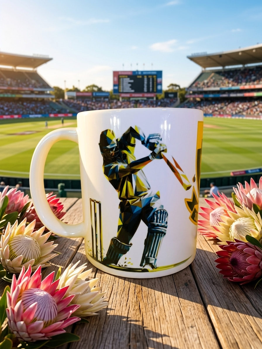 Protea Cricket Fan|11oz Ceramic Coffee Mug