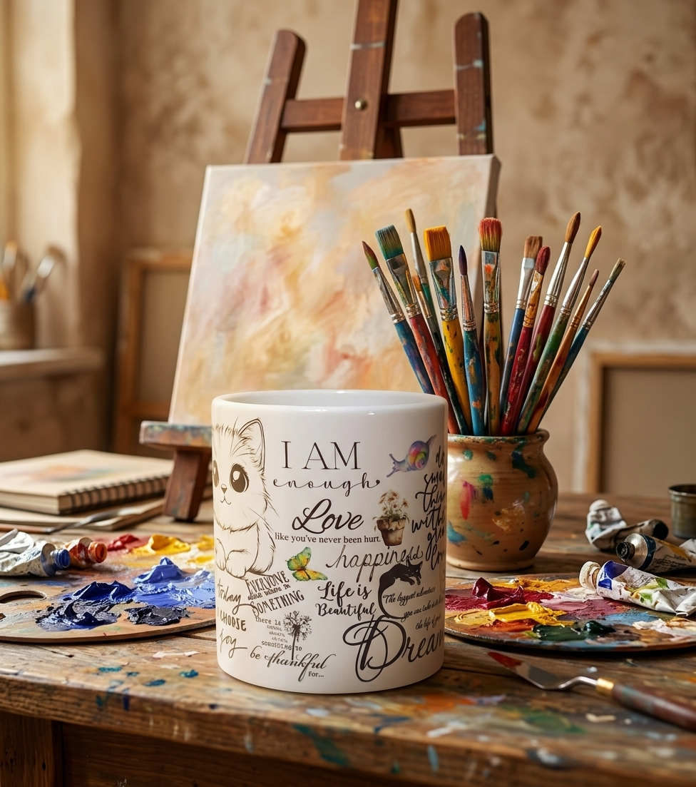I Am Enough|11oz Ceramic Coffee Mug