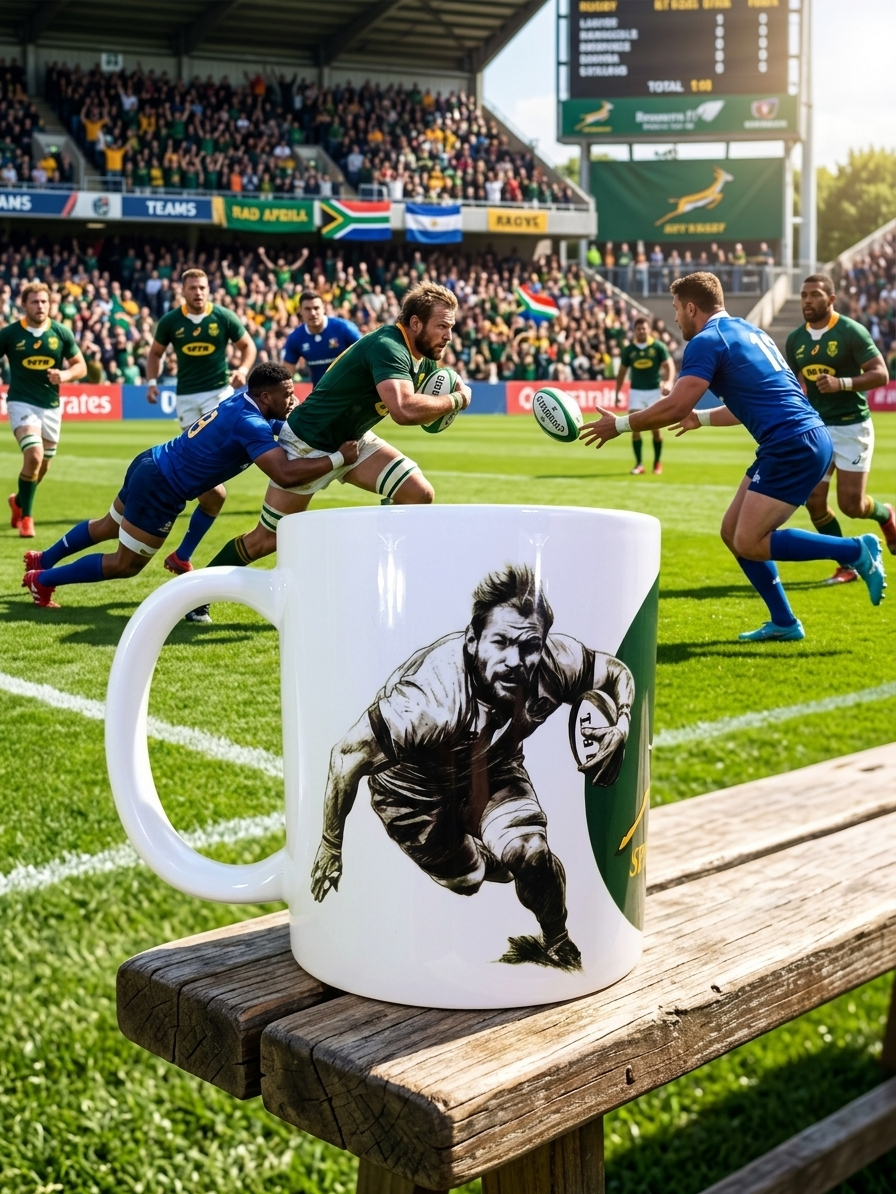 Springbok Rugby Fan|11oz Ceramic Coffee Mug