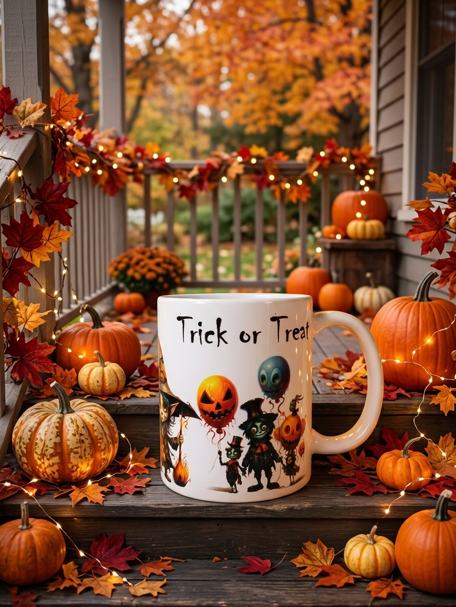 Grumpy Spooks|Trick or Treat|11oz Ceramic Mug