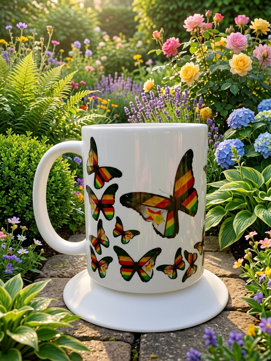 Zim Butterflies|11oz Ceramic Mug