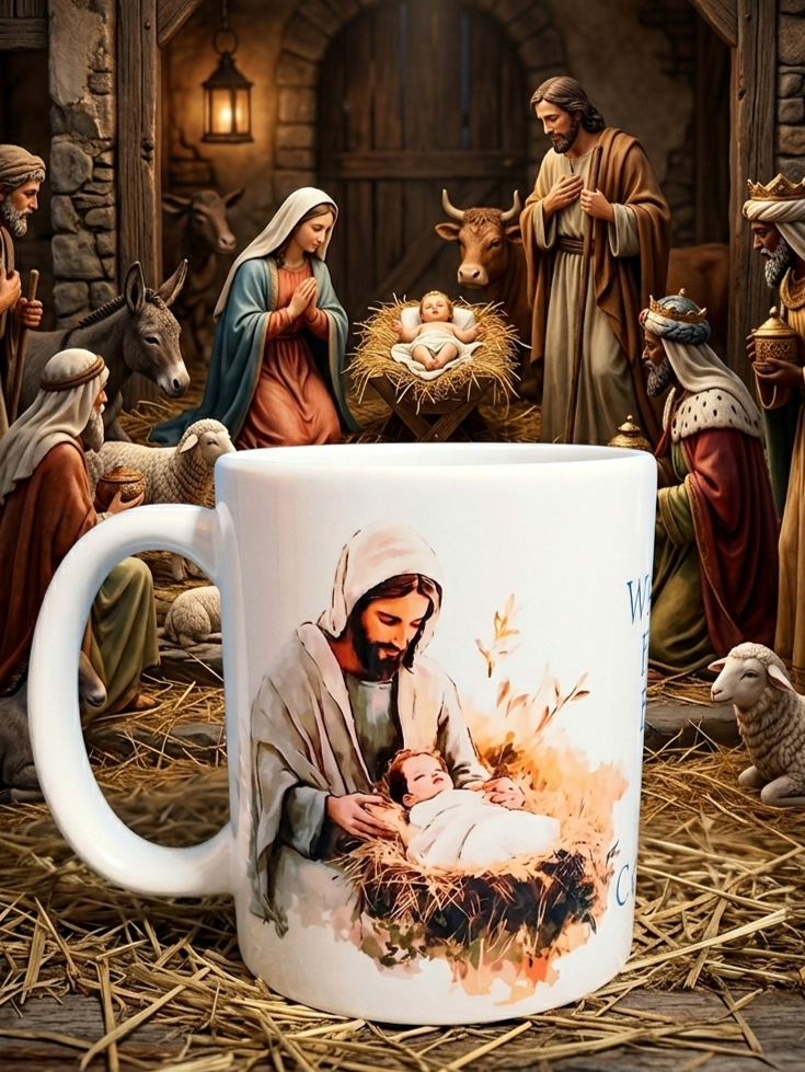 Psalm 23|Christmas Mug|11oz Ceramic Mug
