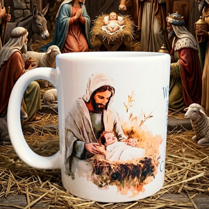 Psalm 23|Christmas Mug|11oz Ceramic Mug