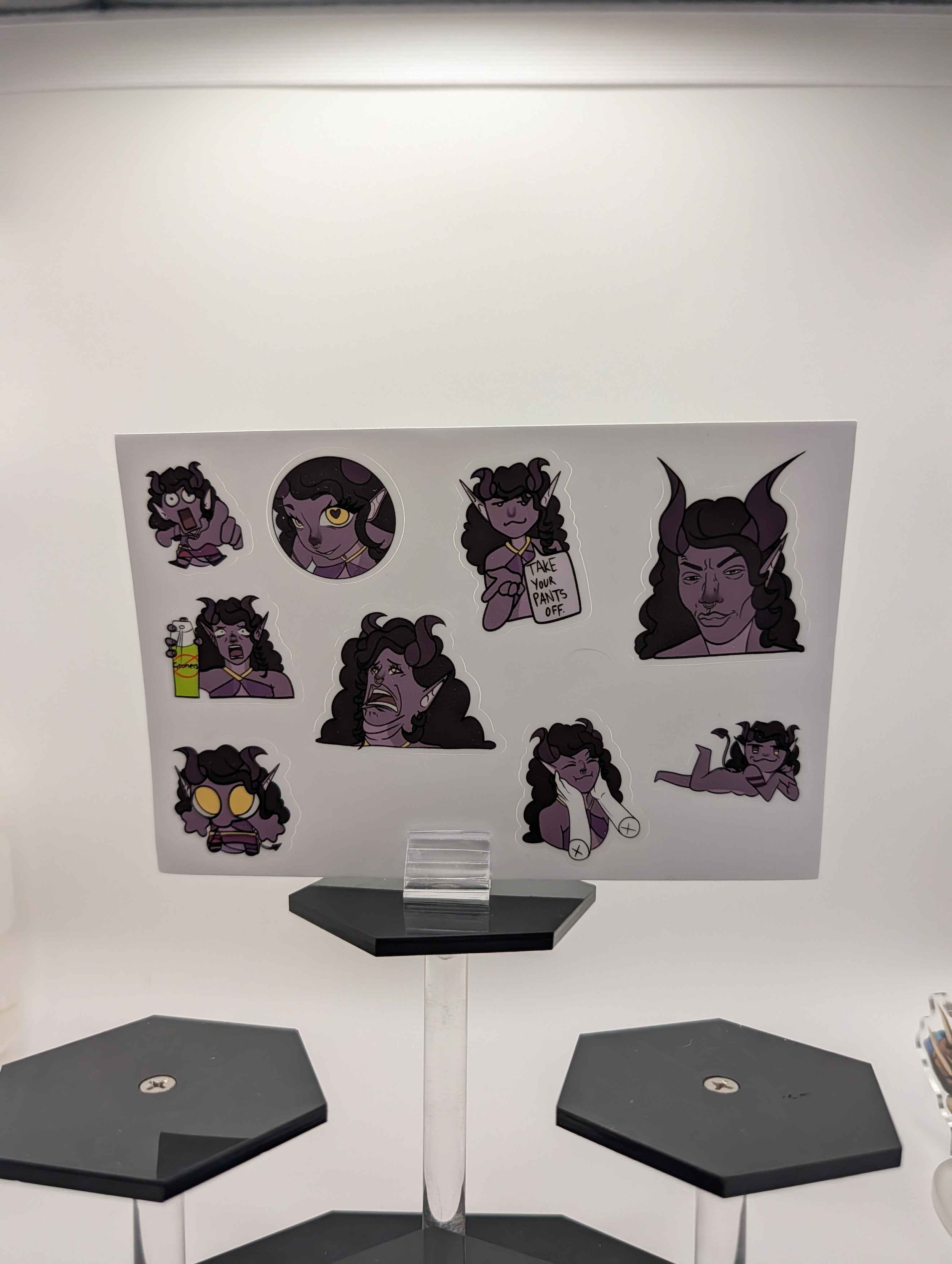 Cordelia Meme Sticker Sheet