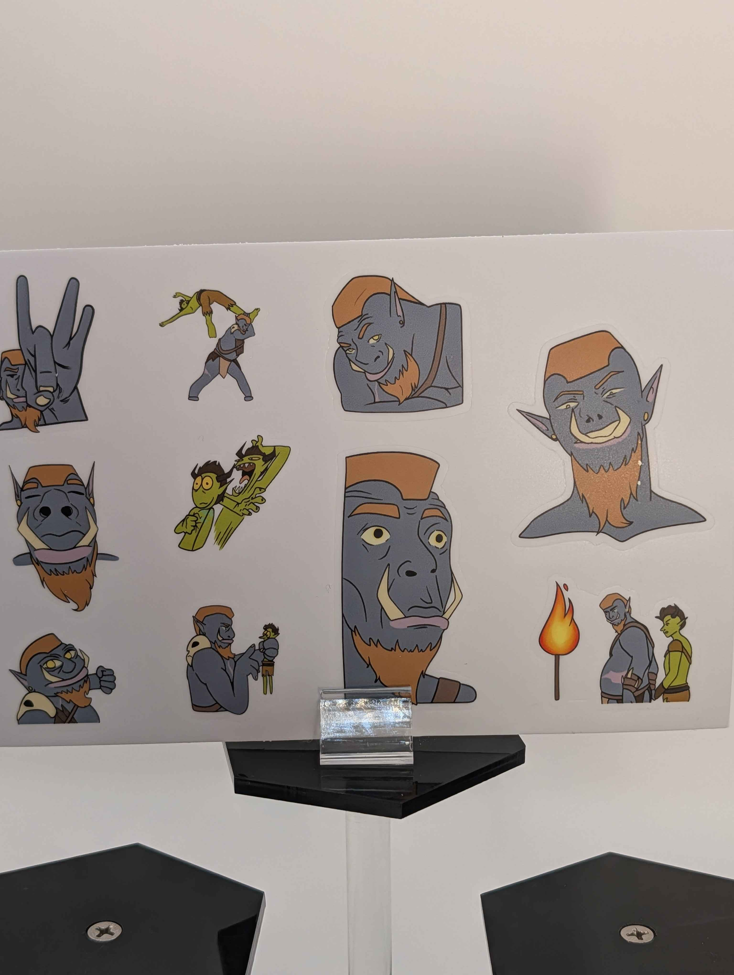 Bruticus Meme Sticker Sheet