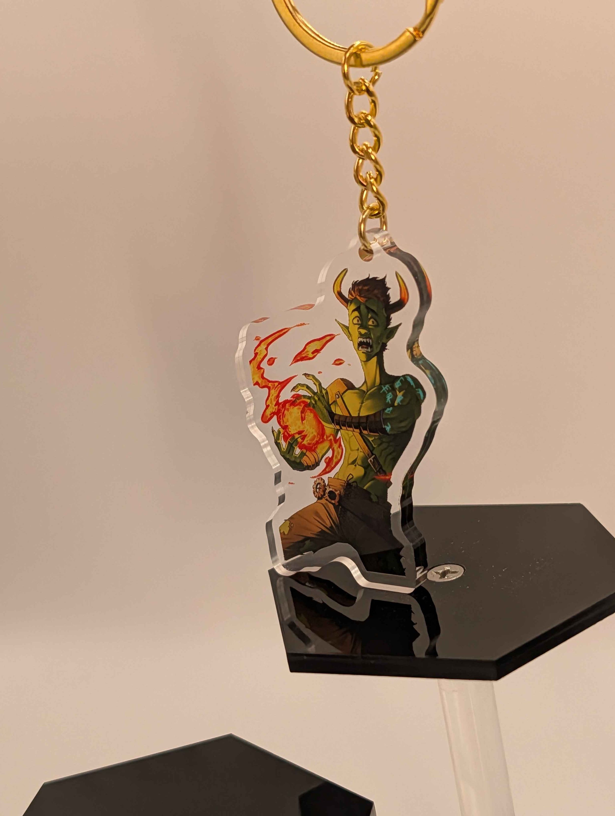 Storky Fireball Keychains