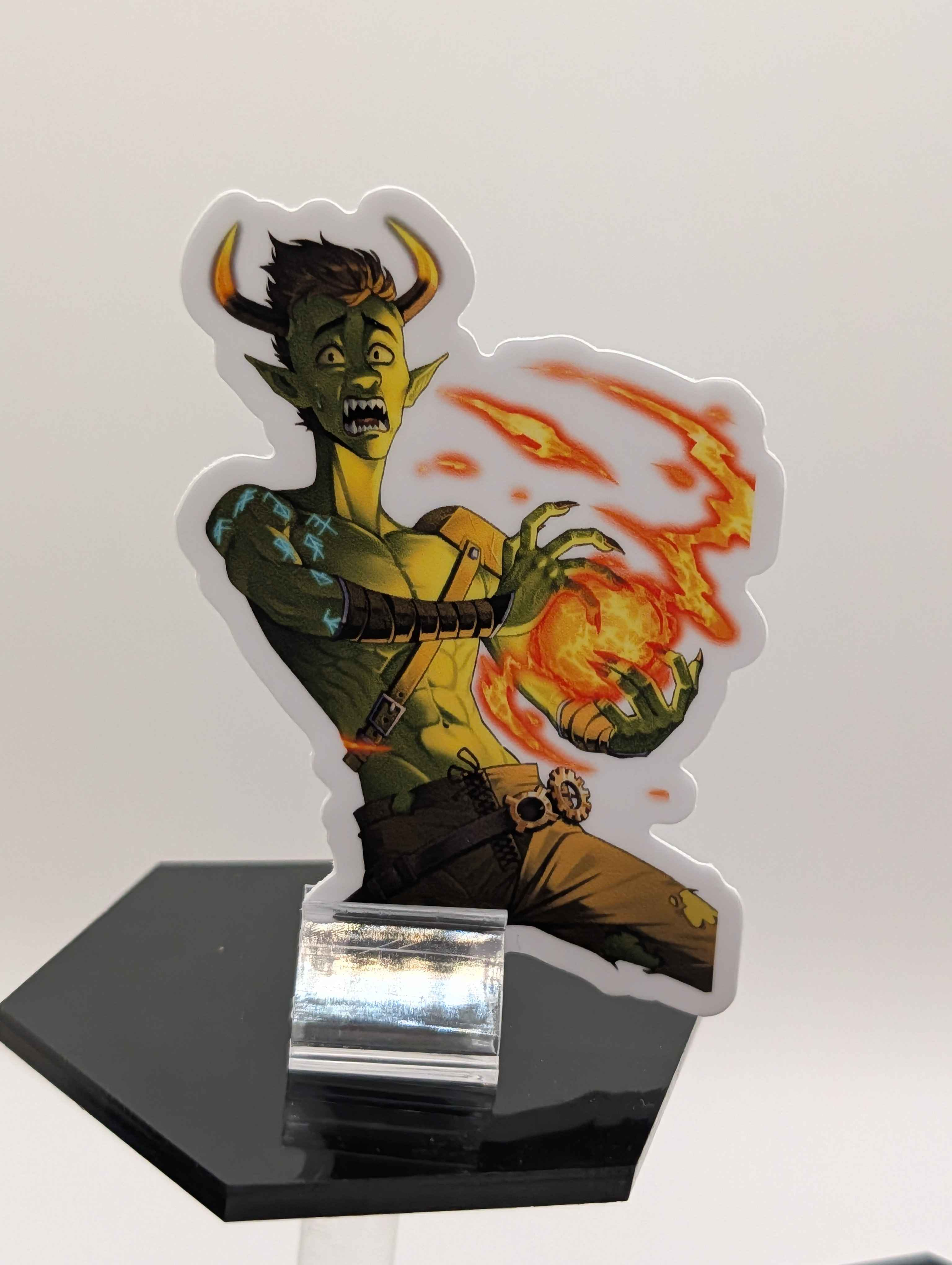 Storky Fireball Sticker