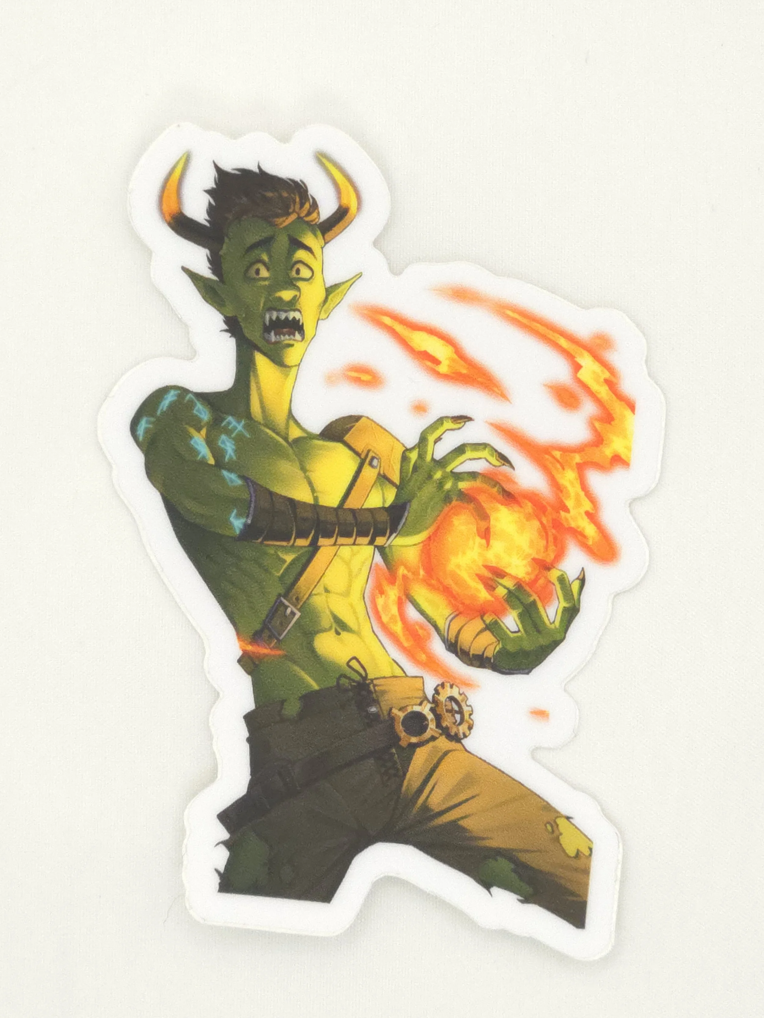 Storky Fireball Sticker