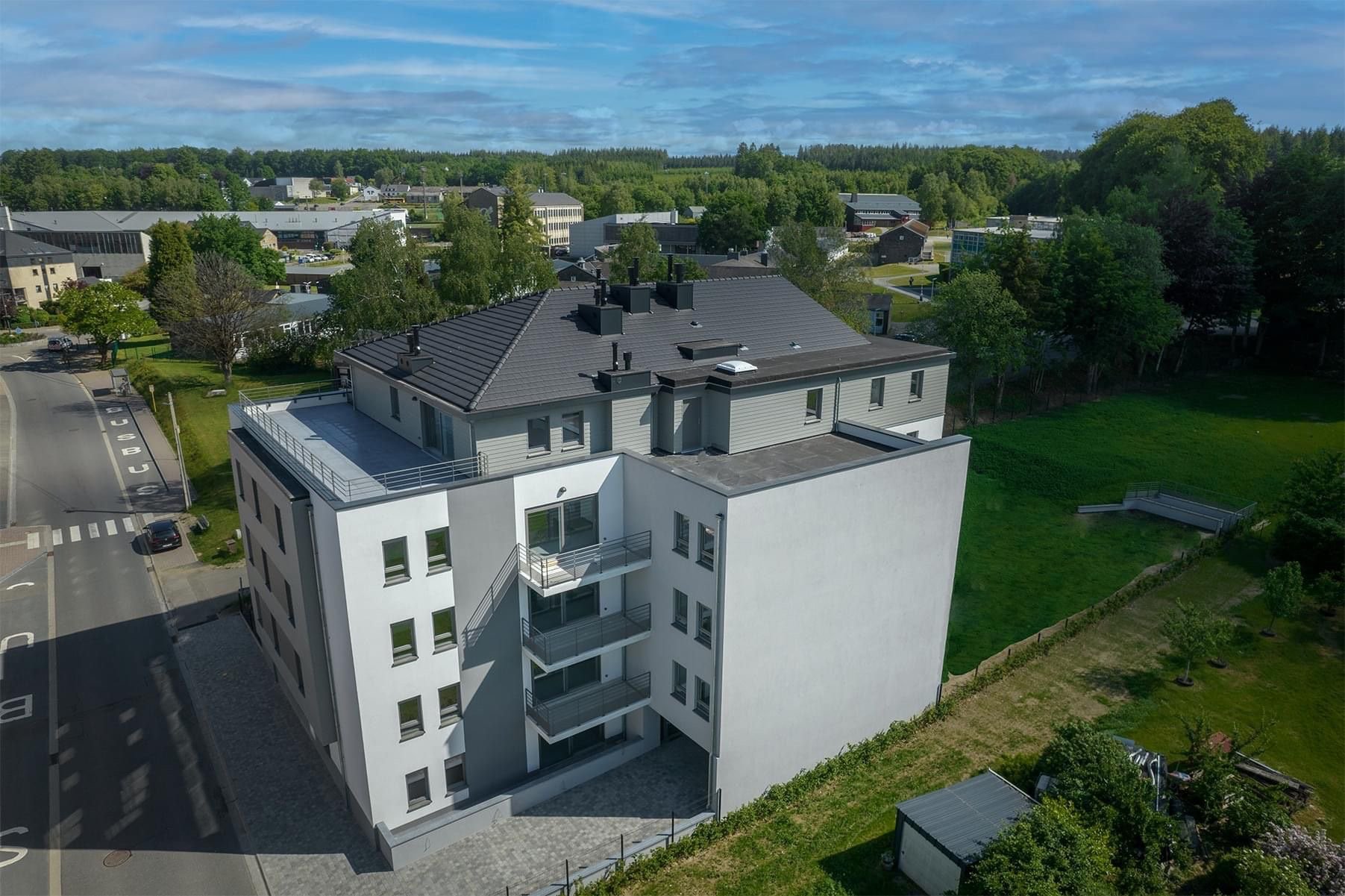 MK Facade chantier crépi