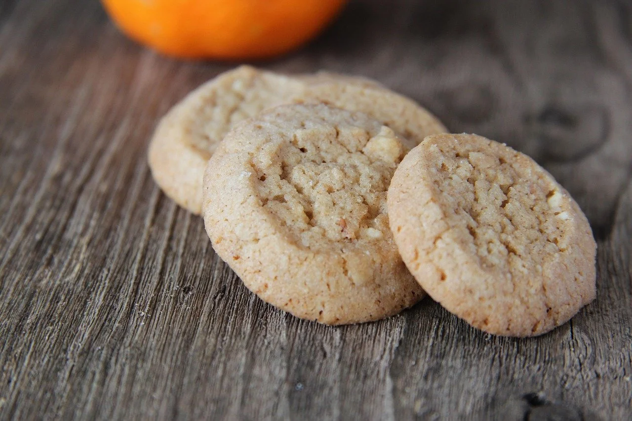 Rose Cardamom Protein Cookies