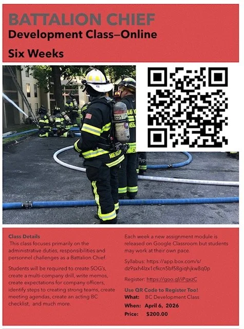 Battalion Chief Development--Non-Operational