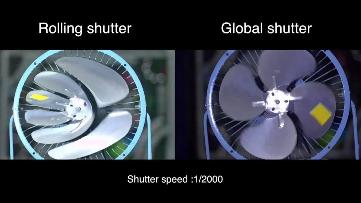 Rolling shutter &amp; global shutter