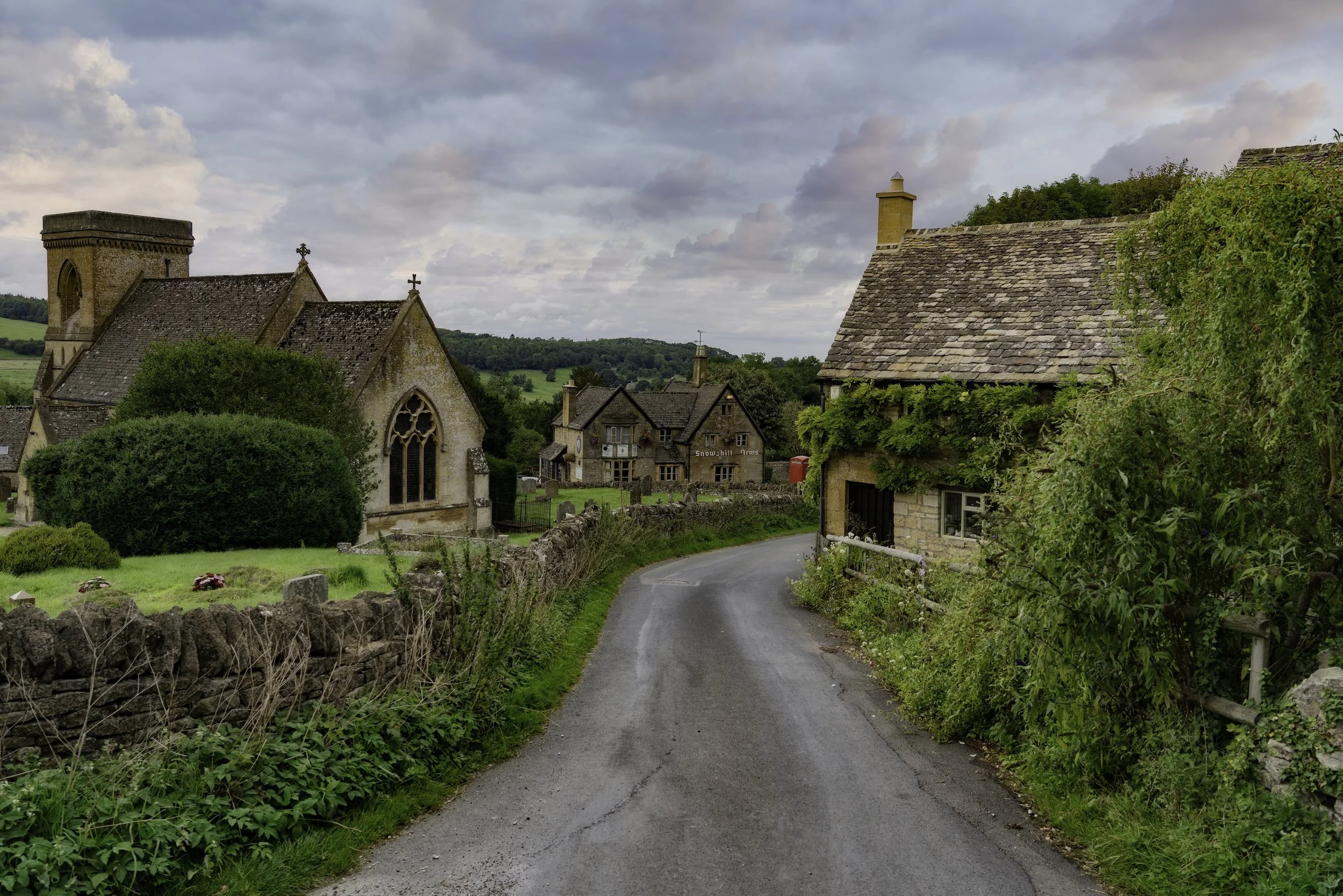 Through the Village — A Road of Stone and Time
