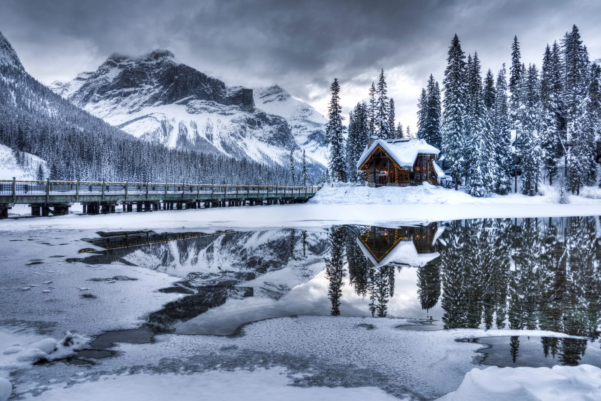 Winter’s Breath — Emerald Lake Lodge