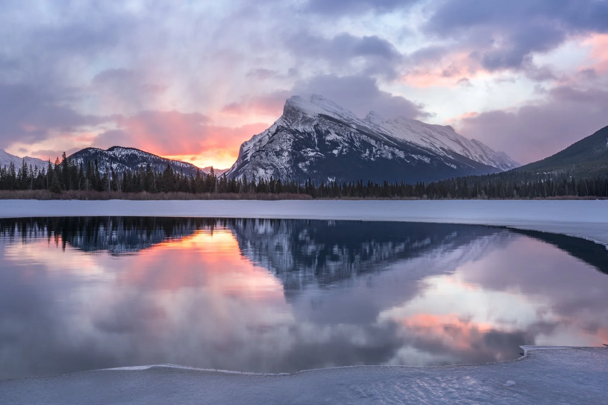 Mount Rundle Reflections