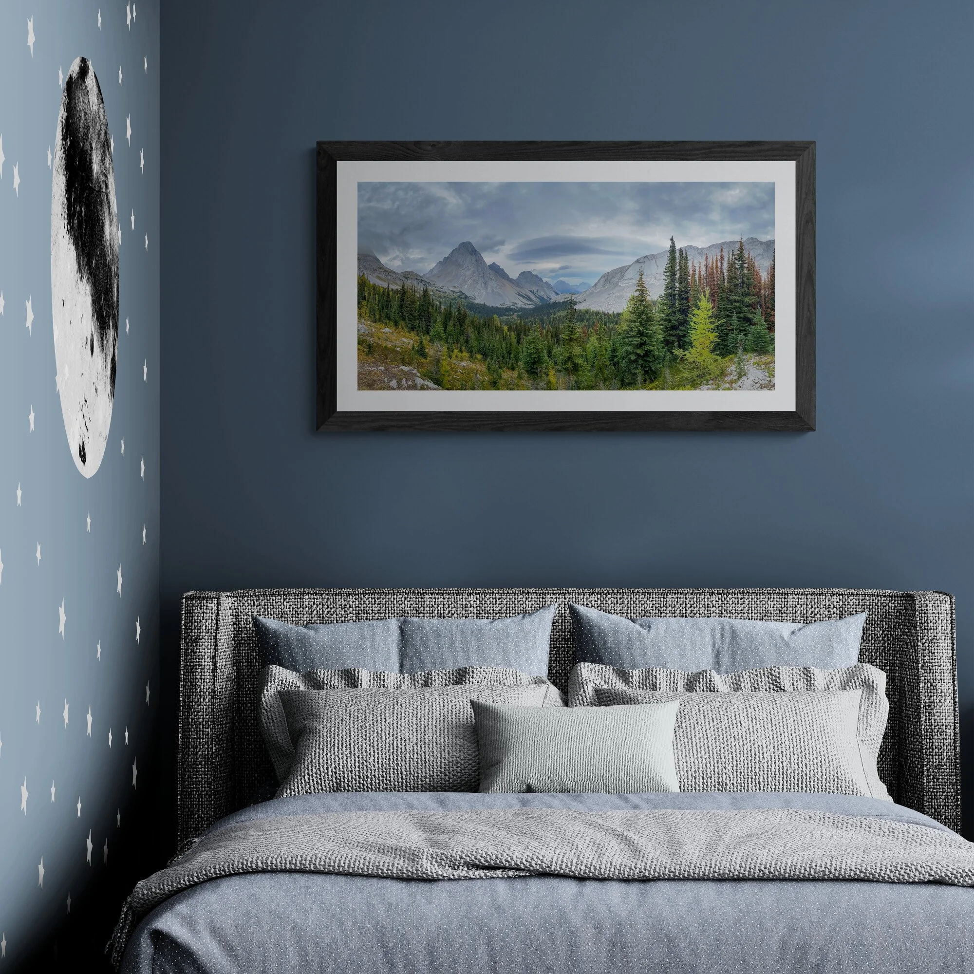Stormy Morning at Burstall Pass cozy-bedroom-with-wall-mural.jpg