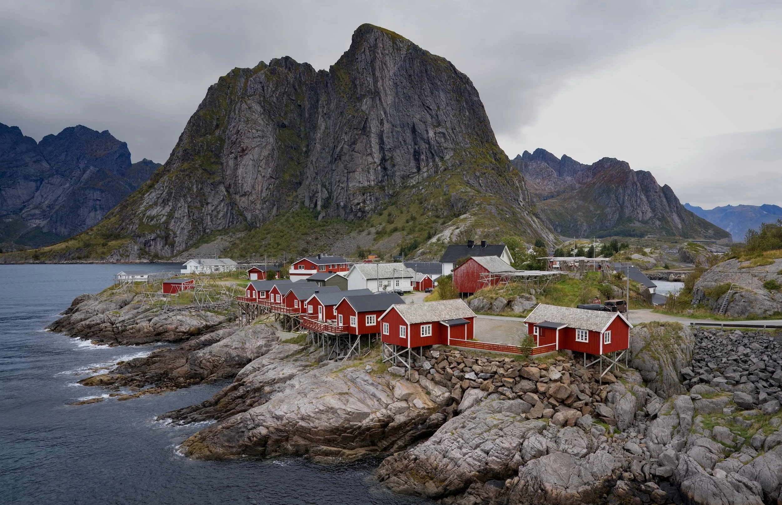Hamnøy, Lofoten -
Beneath the Mountain
