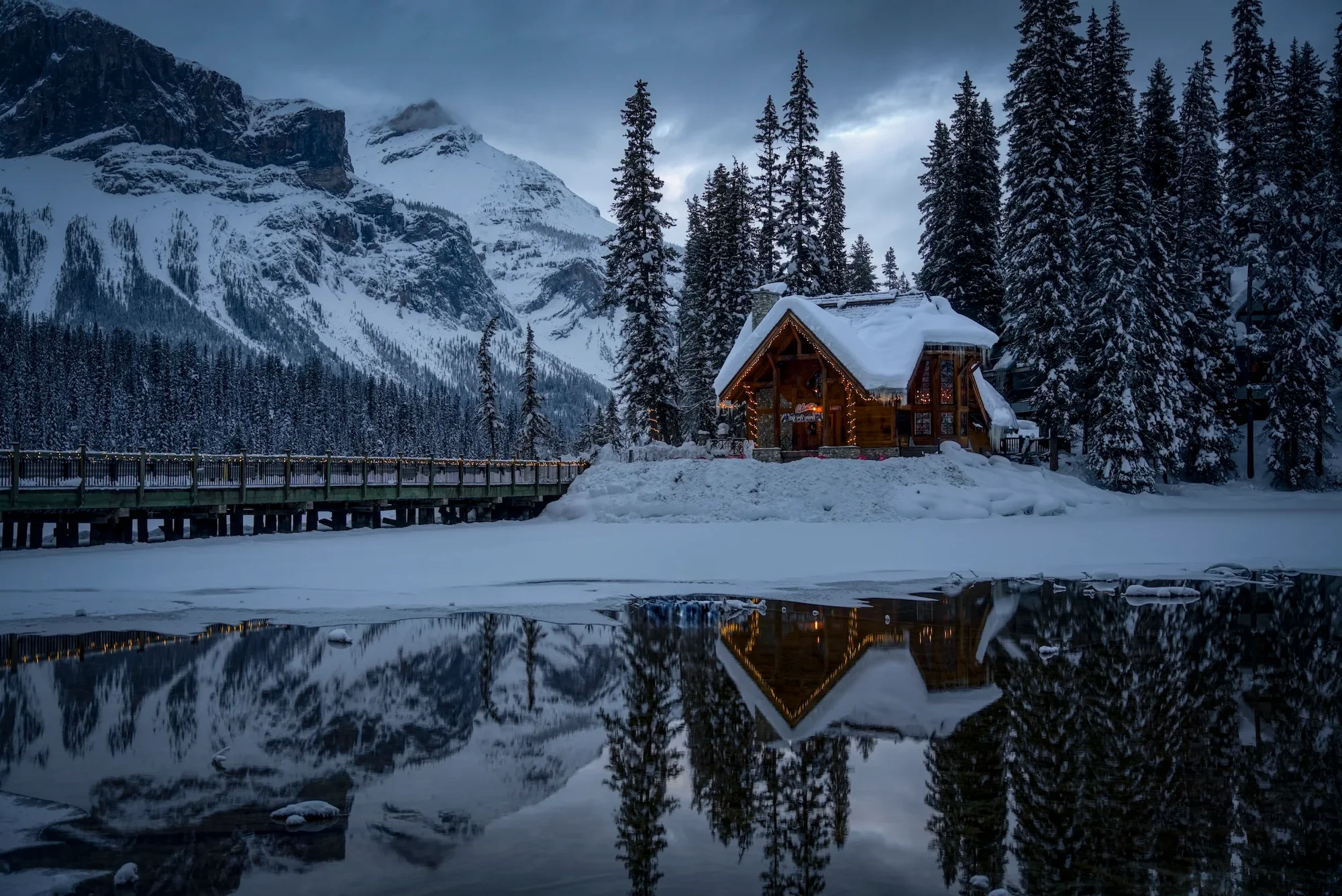 A Winter Stay at Emerald Lake Lodge