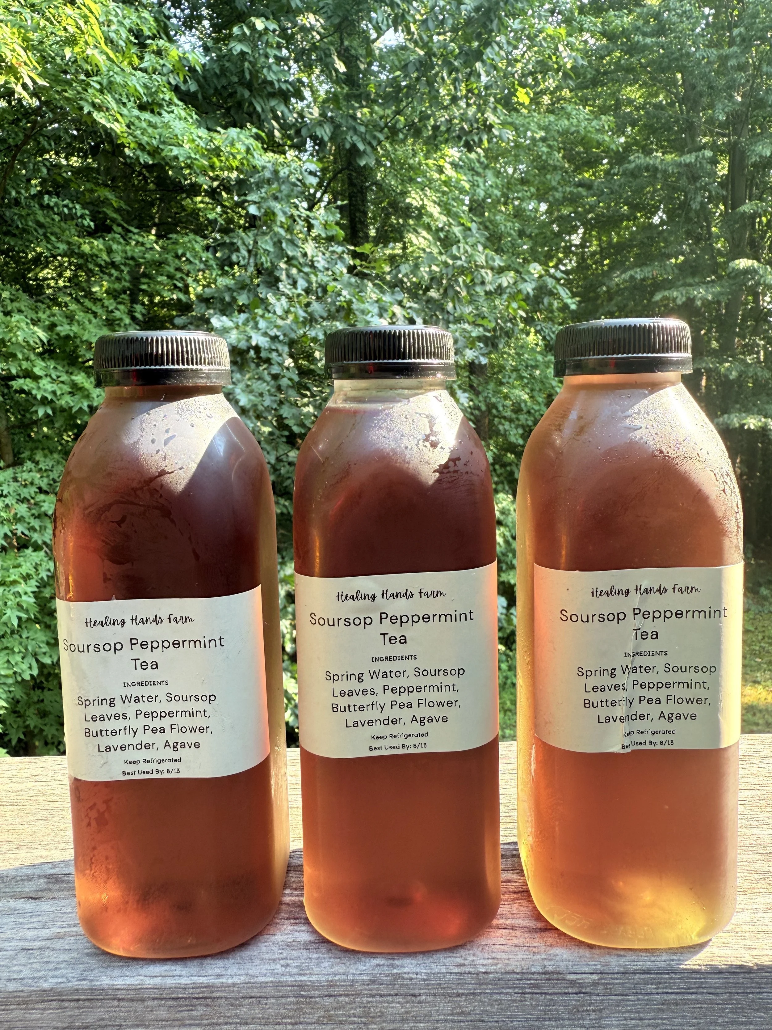3 BREWED SOURSOP PEPPERMINT TEA (LOCAL PICK UP ONLY)