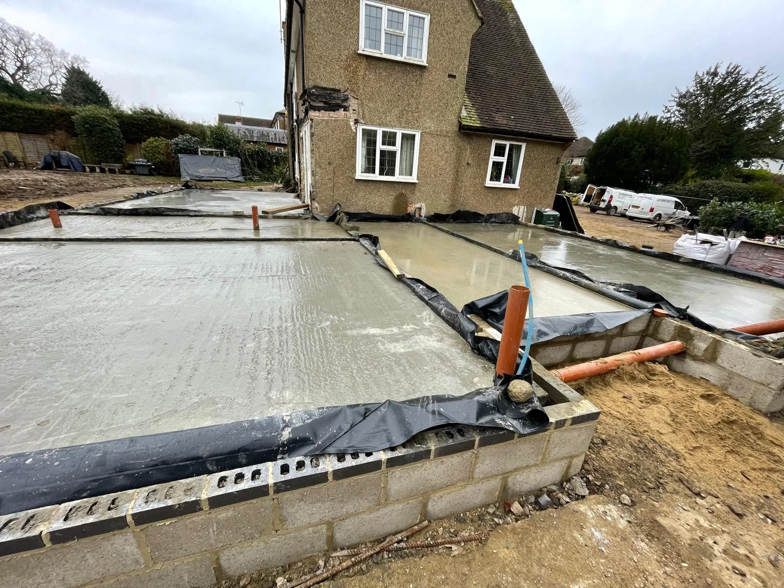 Extension with Damp Proof Course