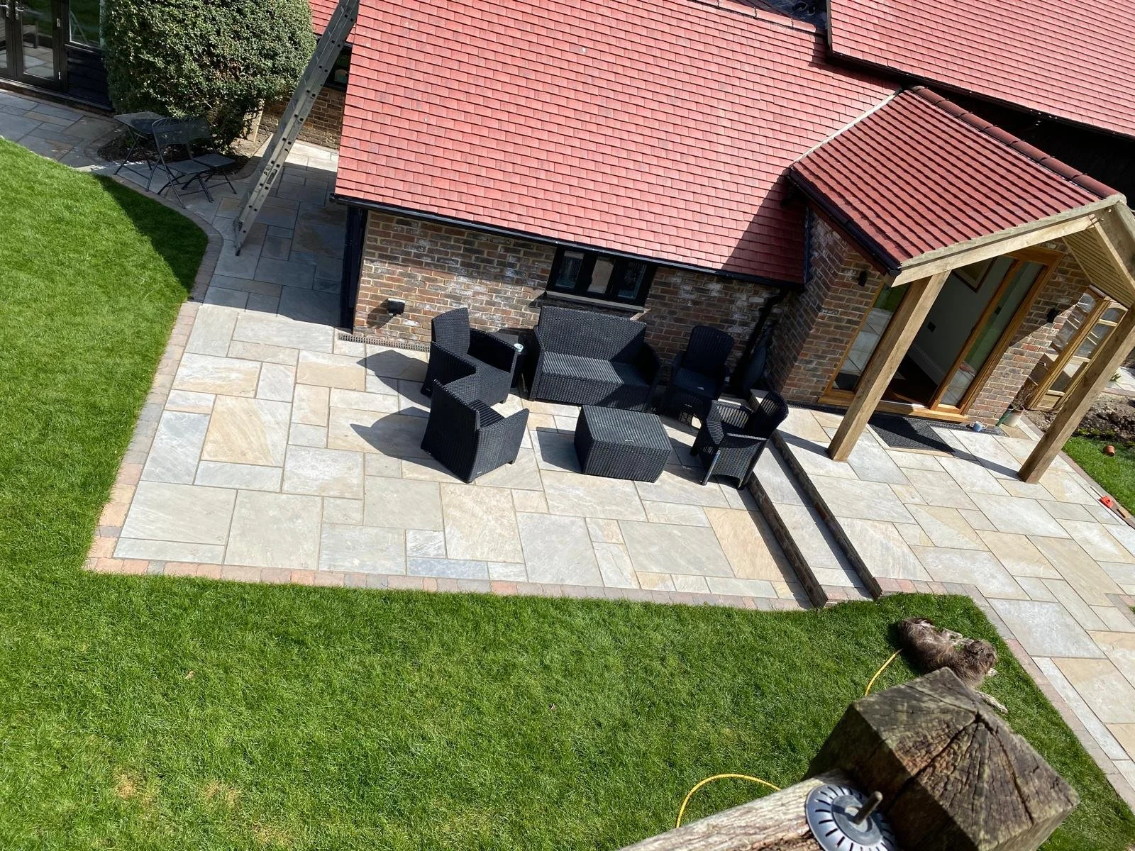 Sandstone Paving & Garden Renovation